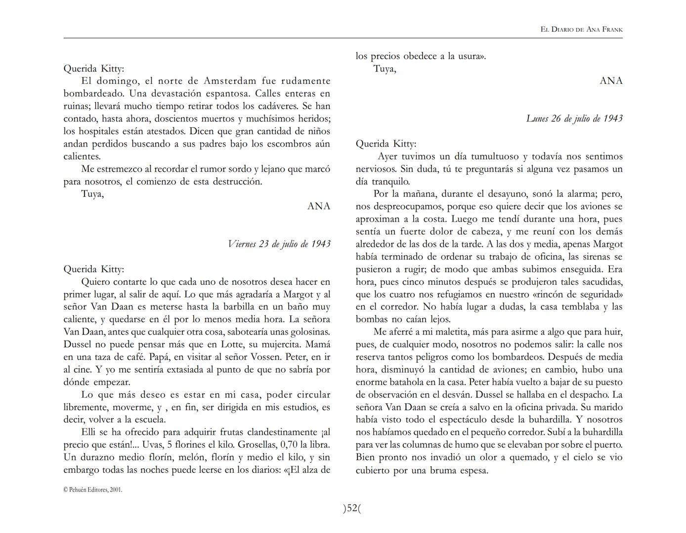 El Diario de
Ana Frank EL DIARIO DE ANA FRANK
NOTA DEL TRADUCTOR
Función de mediar -de intermediar- entre dos mundos, entre
dos universos li