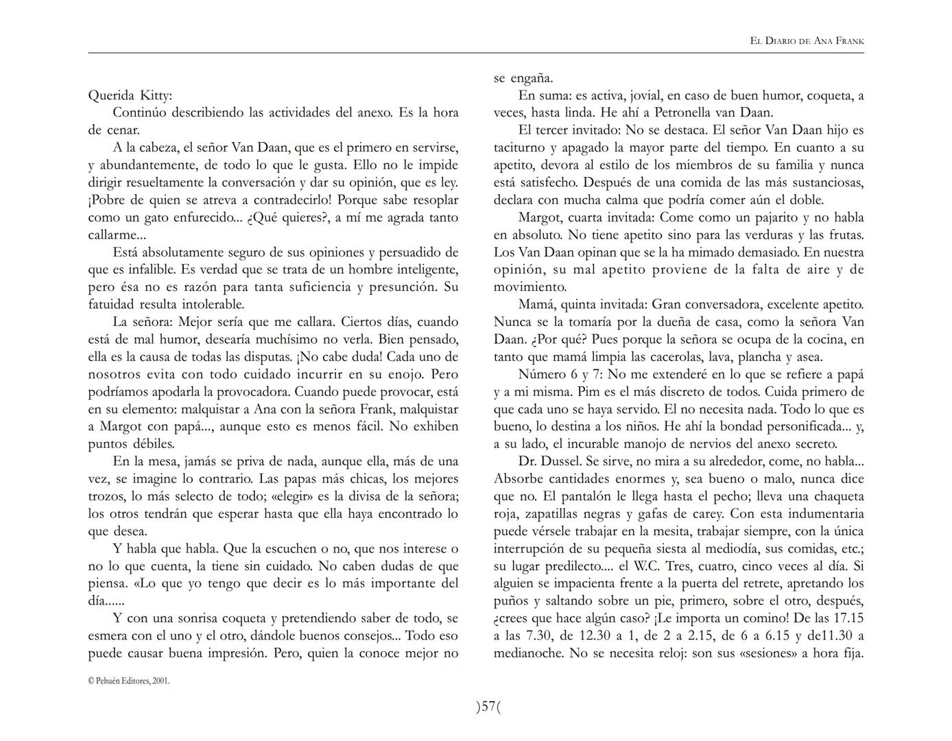 El Diario de
Ana Frank EL DIARIO DE ANA FRANK
NOTA DEL TRADUCTOR
Función de mediar -de intermediar- entre dos mundos, entre
dos universos li