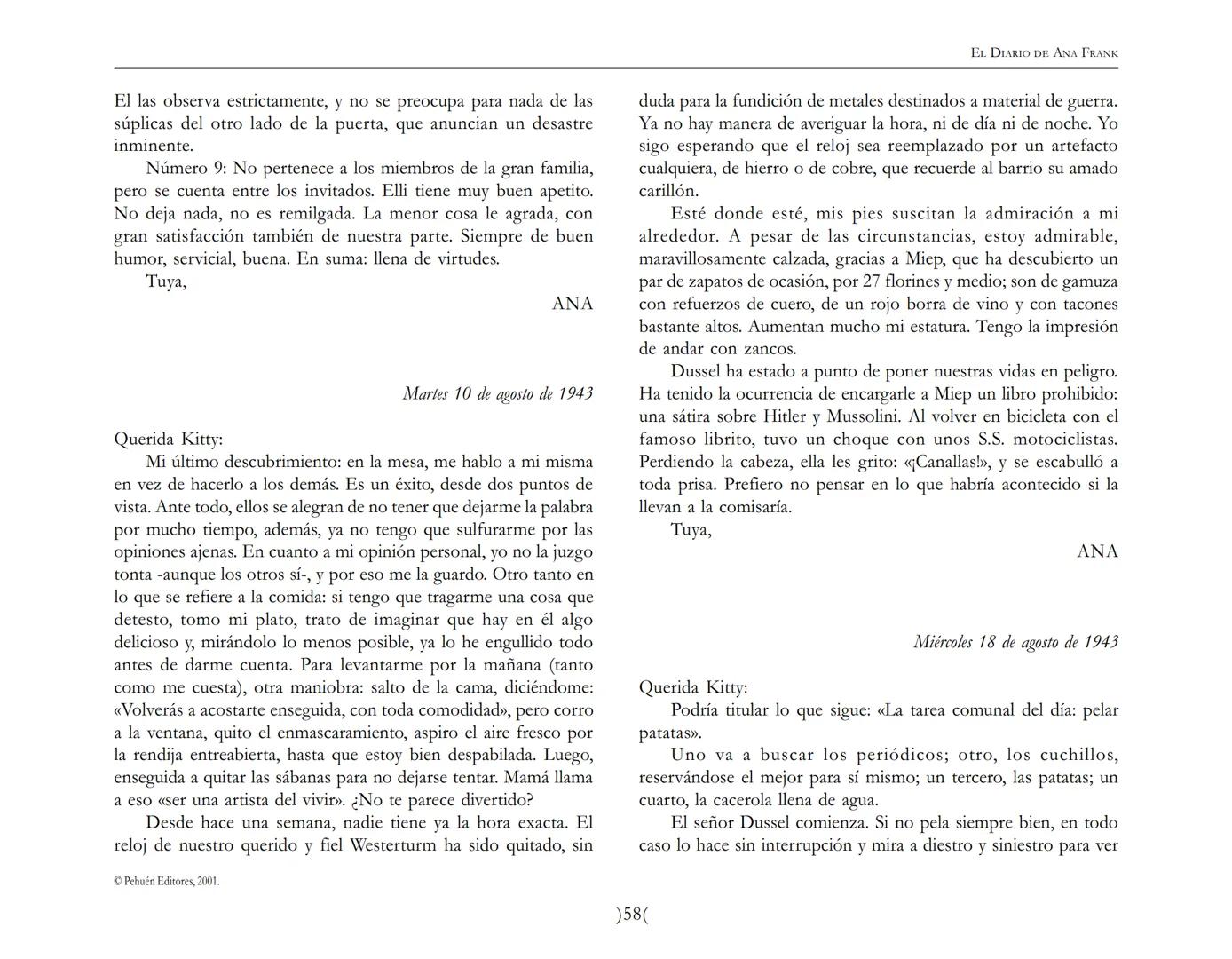 El Diario de
Ana Frank EL DIARIO DE ANA FRANK
NOTA DEL TRADUCTOR
Función de mediar -de intermediar- entre dos mundos, entre
dos universos li