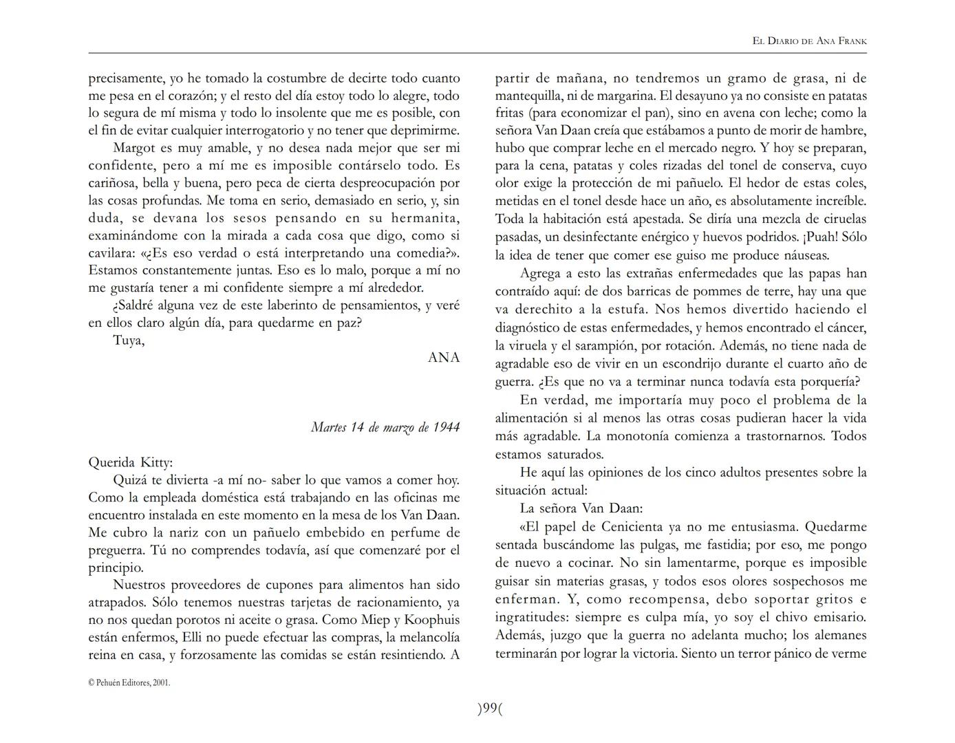 El Diario de
Ana Frank EL DIARIO DE ANA FRANK
NOTA DEL TRADUCTOR
Función de mediar -de intermediar- entre dos mundos, entre
dos universos li