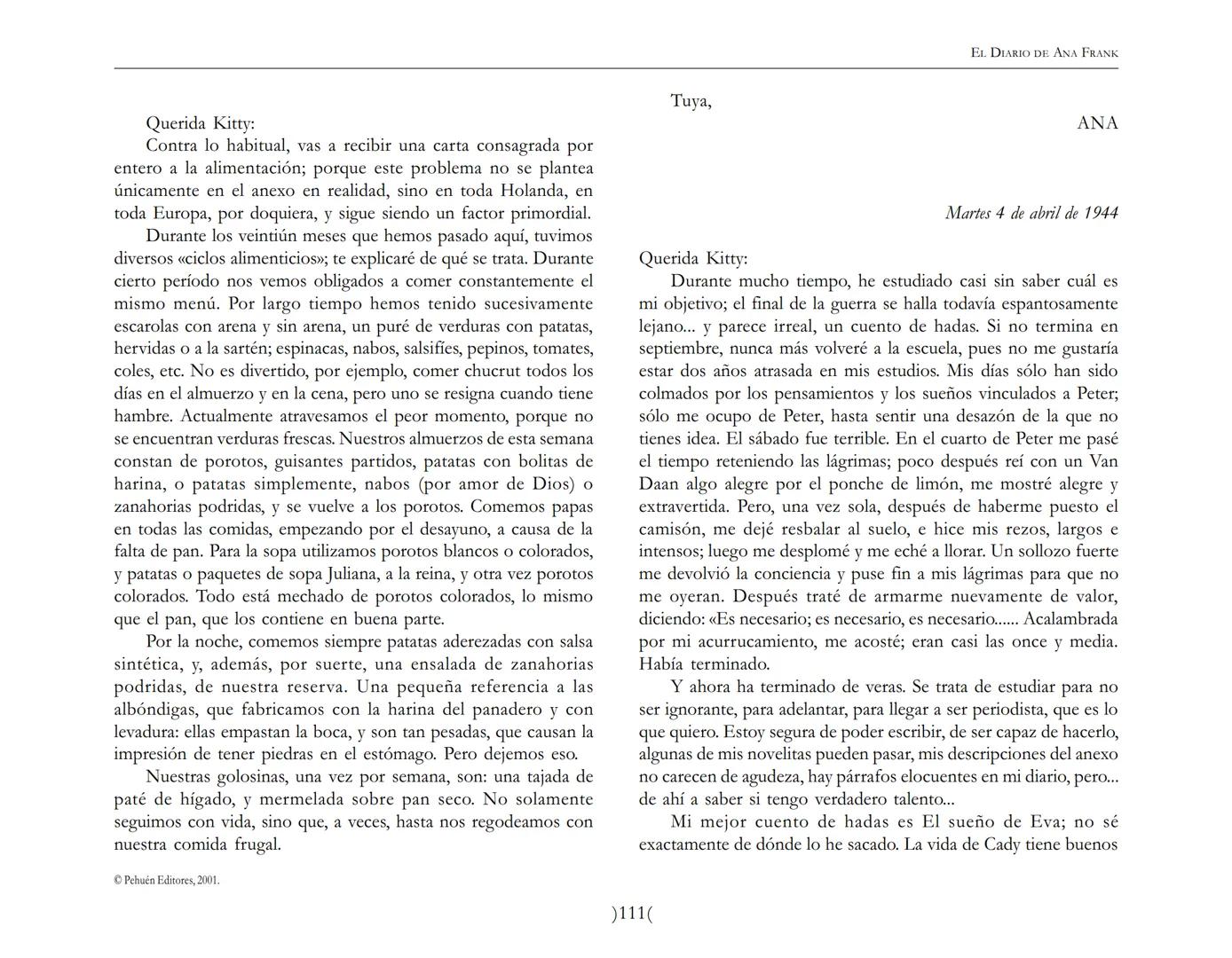 El Diario de
Ana Frank EL DIARIO DE ANA FRANK
NOTA DEL TRADUCTOR
Función de mediar -de intermediar- entre dos mundos, entre
dos universos li