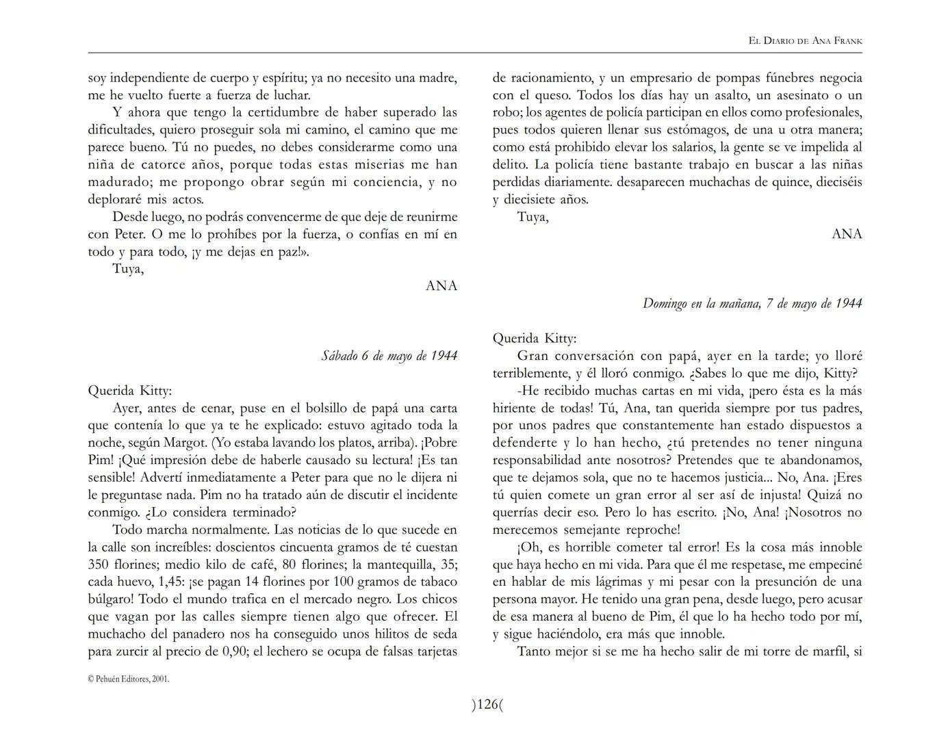 El Diario de
Ana Frank EL DIARIO DE ANA FRANK
NOTA DEL TRADUCTOR
Función de mediar -de intermediar- entre dos mundos, entre
dos universos li