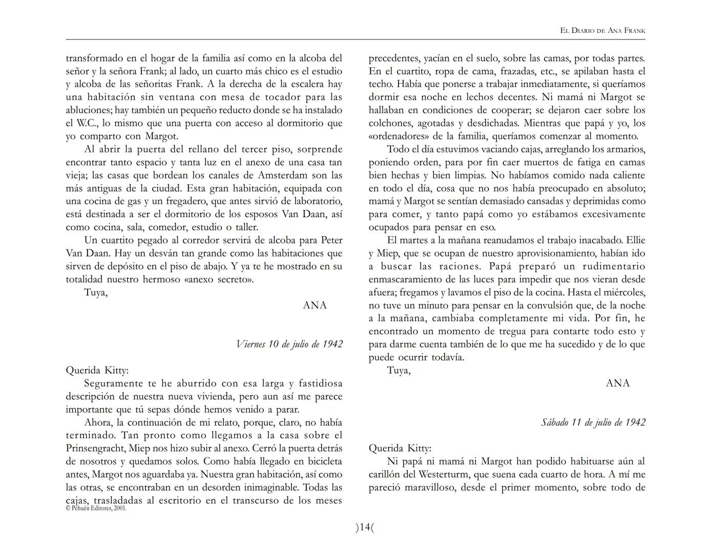 El Diario de
Ana Frank EL DIARIO DE ANA FRANK
NOTA DEL TRADUCTOR
Función de mediar -de intermediar- entre dos mundos, entre
dos universos li
