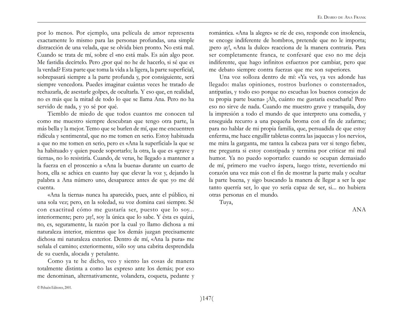 El Diario de
Ana Frank EL DIARIO DE ANA FRANK
NOTA DEL TRADUCTOR
Función de mediar -de intermediar- entre dos mundos, entre
dos universos li