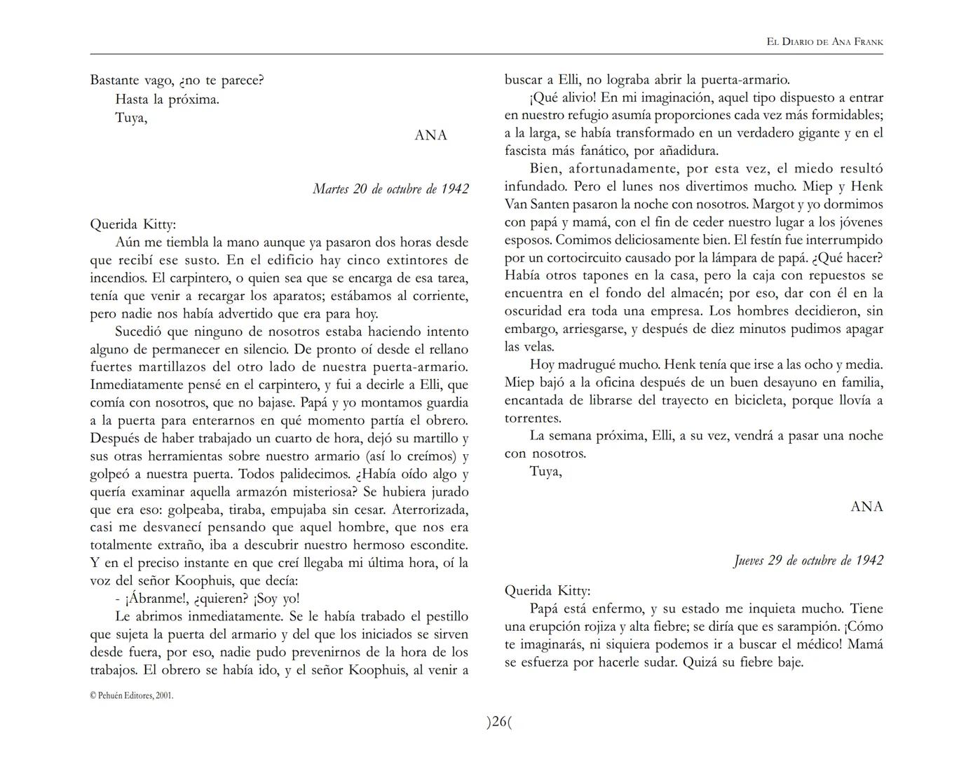 El Diario de
Ana Frank EL DIARIO DE ANA FRANK
NOTA DEL TRADUCTOR
Función de mediar -de intermediar- entre dos mundos, entre
dos universos li
