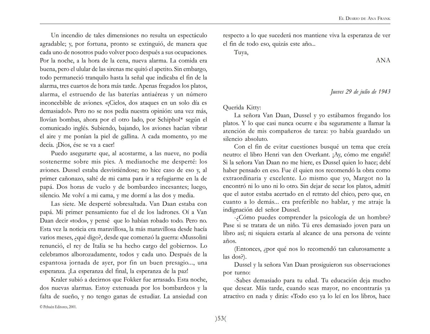 El Diario de
Ana Frank EL DIARIO DE ANA FRANK
NOTA DEL TRADUCTOR
Función de mediar -de intermediar- entre dos mundos, entre
dos universos li