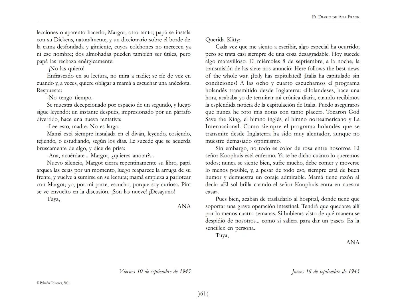 El Diario de
Ana Frank EL DIARIO DE ANA FRANK
NOTA DEL TRADUCTOR
Función de mediar -de intermediar- entre dos mundos, entre
dos universos li