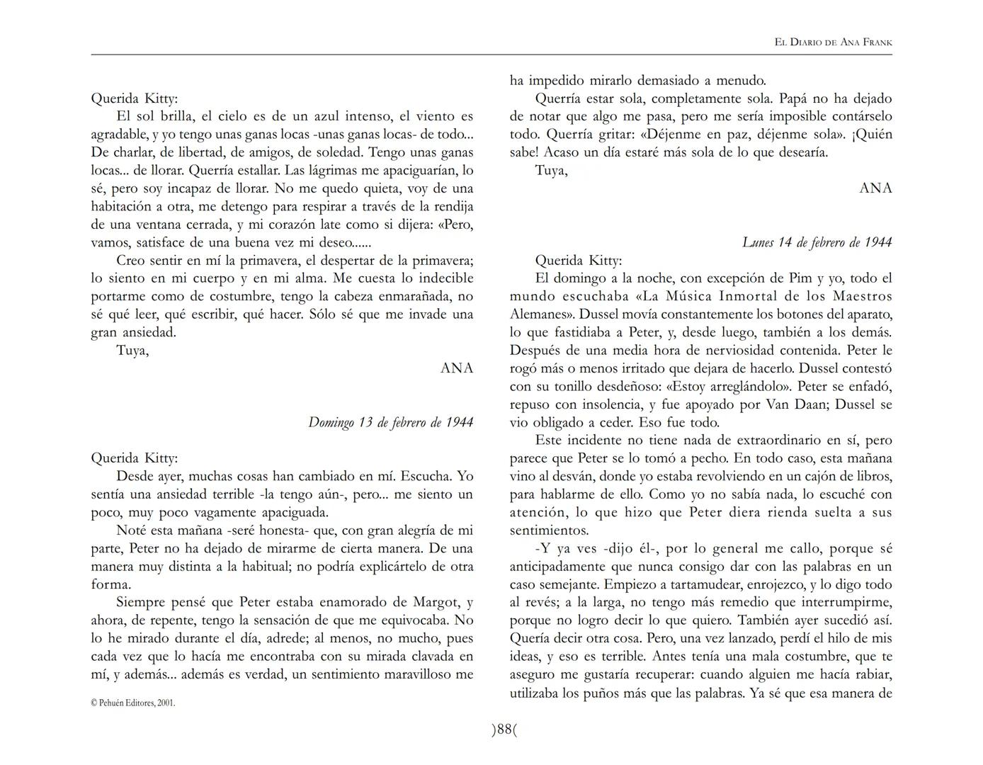 El Diario de
Ana Frank EL DIARIO DE ANA FRANK
NOTA DEL TRADUCTOR
Función de mediar -de intermediar- entre dos mundos, entre
dos universos li
