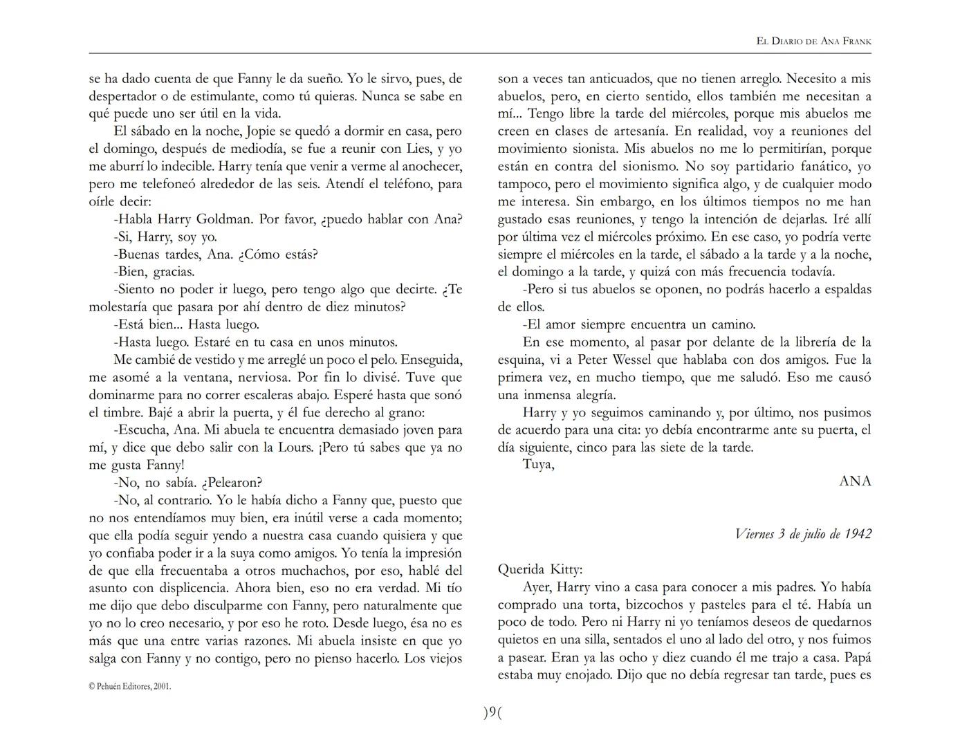 El Diario de
Ana Frank EL DIARIO DE ANA FRANK
NOTA DEL TRADUCTOR
Función de mediar -de intermediar- entre dos mundos, entre
dos universos li