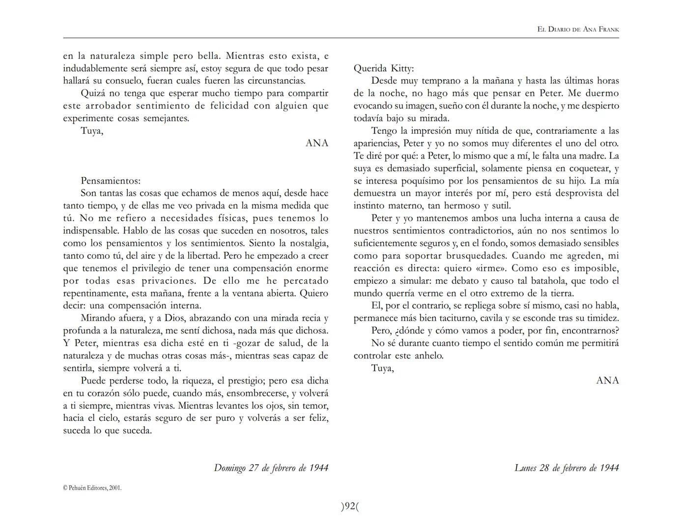El Diario de
Ana Frank EL DIARIO DE ANA FRANK
NOTA DEL TRADUCTOR
Función de mediar -de intermediar- entre dos mundos, entre
dos universos li