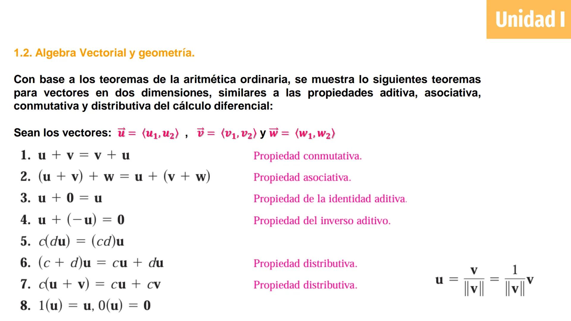 # Cálculo Vectorial
M.C. Jesús Octavio Olivares González Unidad 1: Vectores
Definición de vector en el plano y
espacio e interpretación
geo