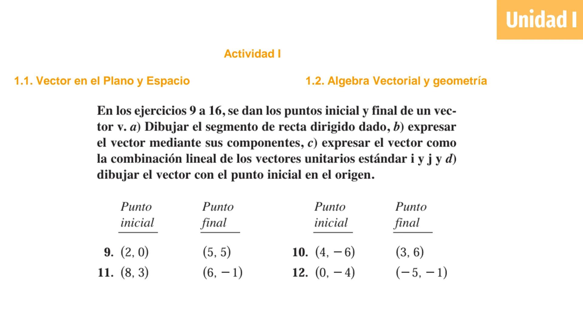# Cálculo Vectorial
M.C. Jesús Octavio Olivares González Unidad 1: Vectores
Definición de vector en el plano y
espacio e interpretación
geo
