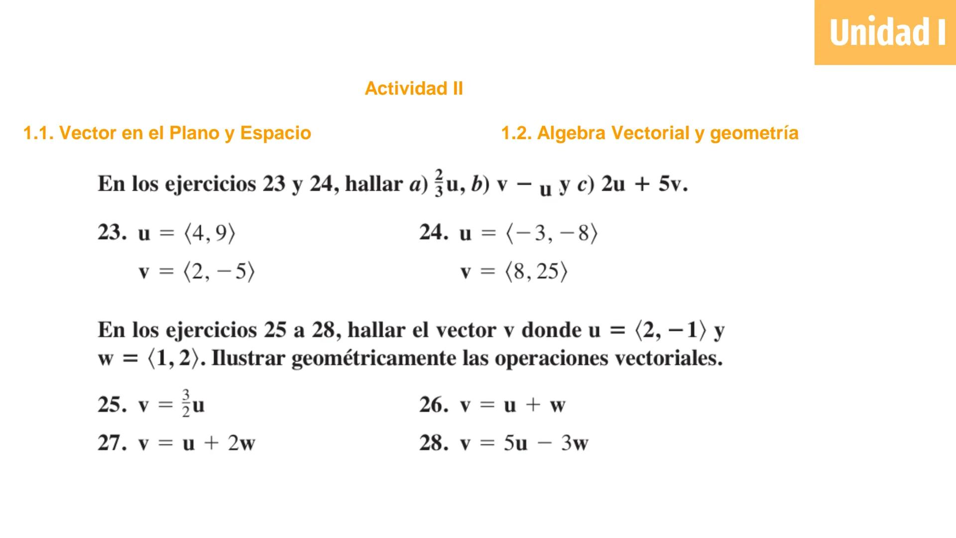 # Cálculo Vectorial
M.C. Jesús Octavio Olivares González Unidad 1: Vectores
Definición de vector en el plano y
espacio e interpretación
geo