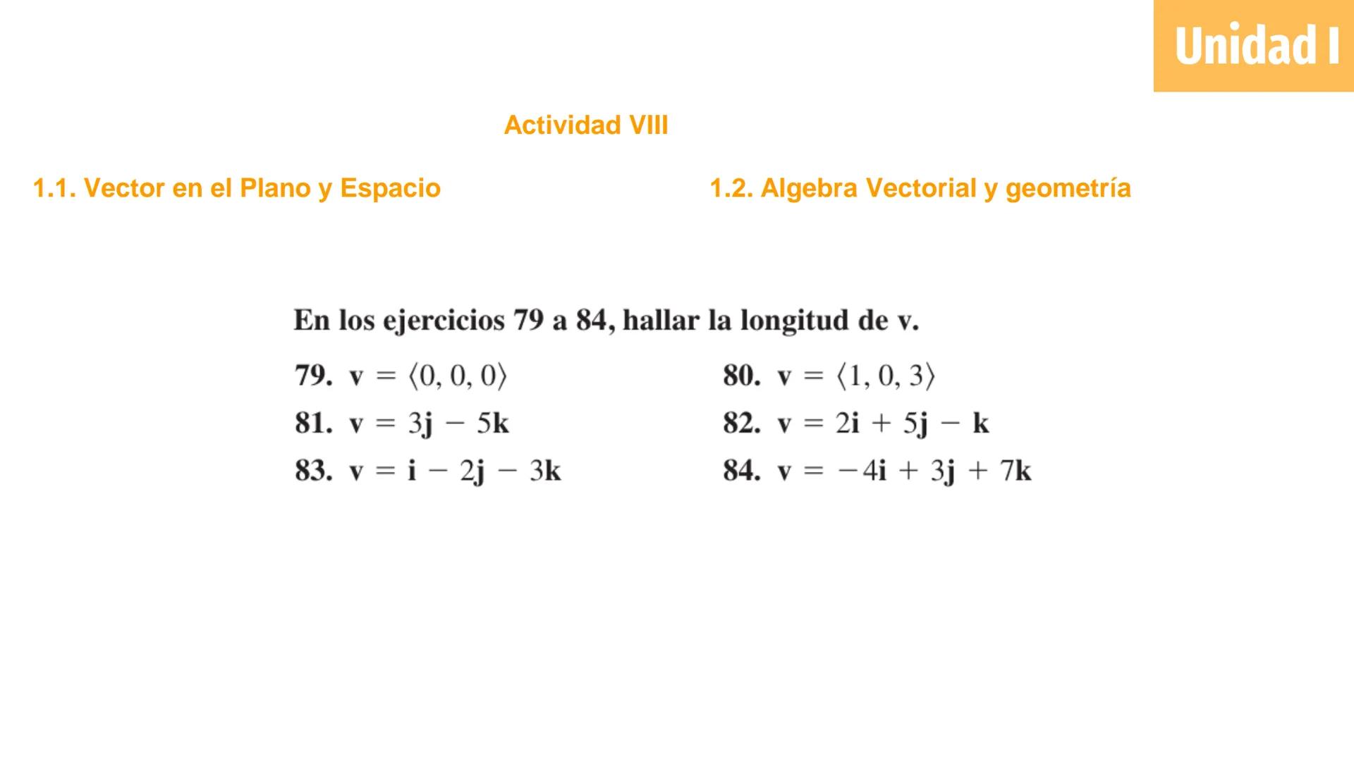 # Cálculo Vectorial
M.C. Jesús Octavio Olivares González Unidad 1: Vectores
Definición de vector en el plano y
espacio e interpretación
geo