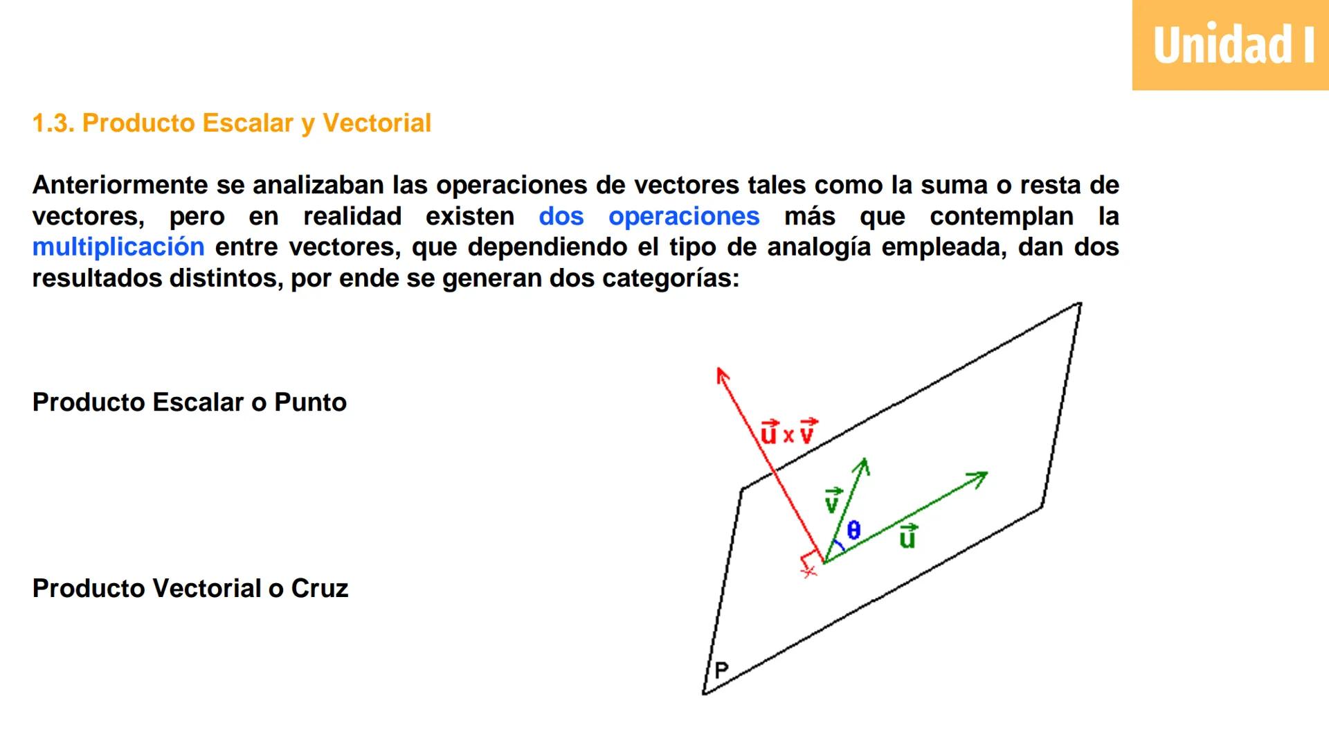 # Cálculo Vectorial
M.C. Jesús Octavio Olivares González Unidad 1: Vectores
Definición de vector en el plano y
espacio e interpretación
geo