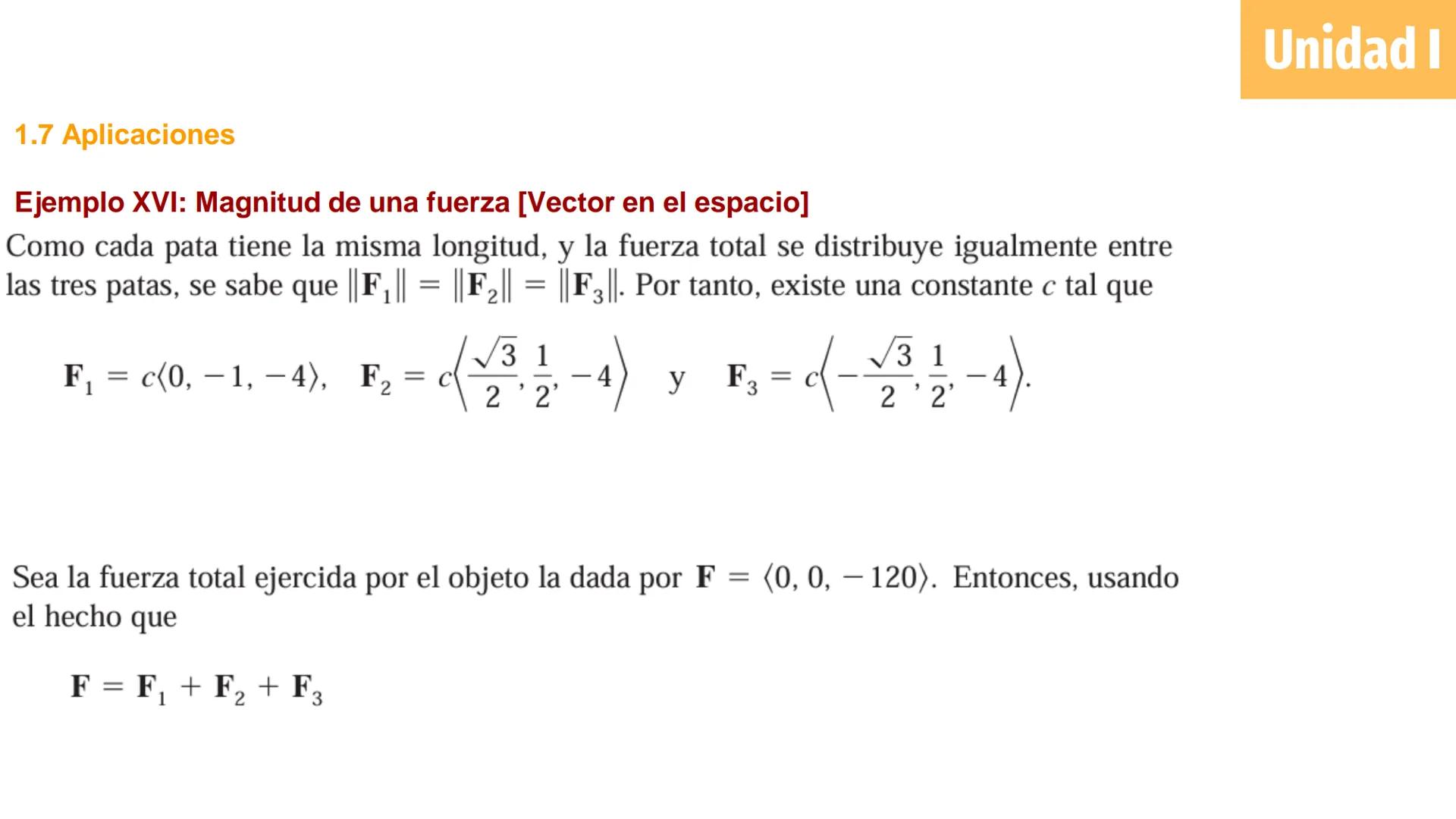 # Cálculo Vectorial
M.C. Jesús Octavio Olivares González Unidad 1: Vectores
Definición de vector en el plano y
espacio e interpretación
geo