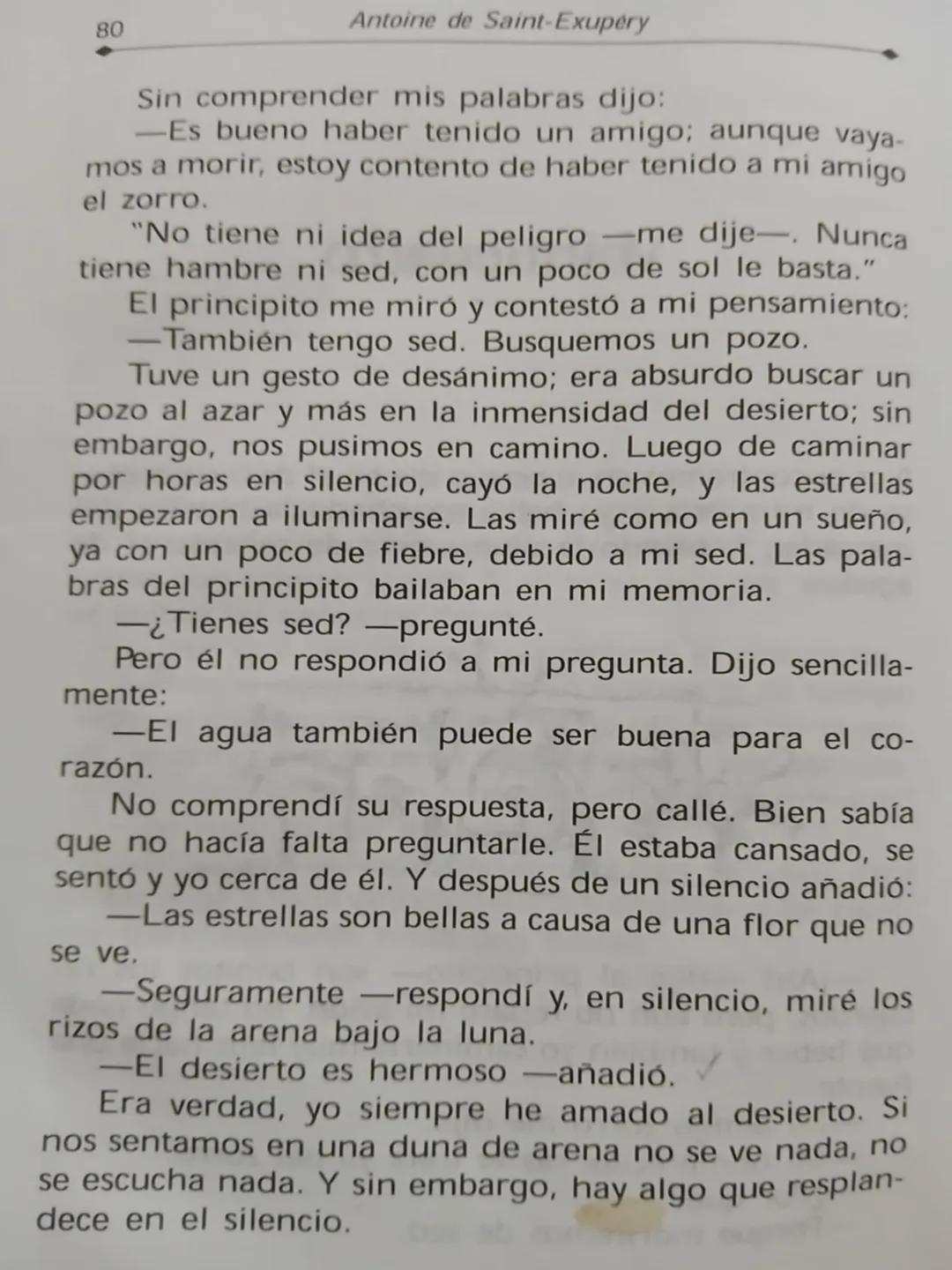 Capítulo 22, 23 y
ANTOINE DE SAINT-EXUPÉRY
☆
El Principito
CON LAS ACUARELAS ORIGINALES DEL AUTOR
-16
* Veintidós
-Buenos días -dijo el prin