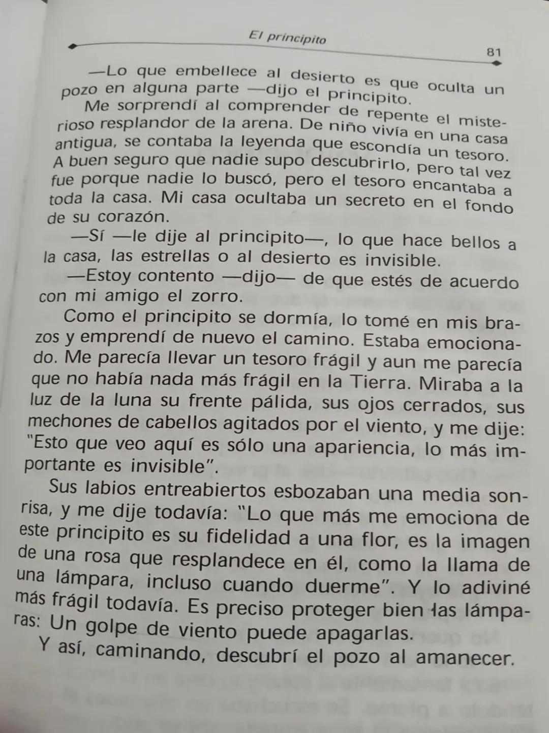 Capítulo 22, 23 y
ANTOINE DE SAINT-EXUPÉRY
☆
El Principito
CON LAS ACUARELAS ORIGINALES DEL AUTOR
-16
* Veintidós
-Buenos días -dijo el prin