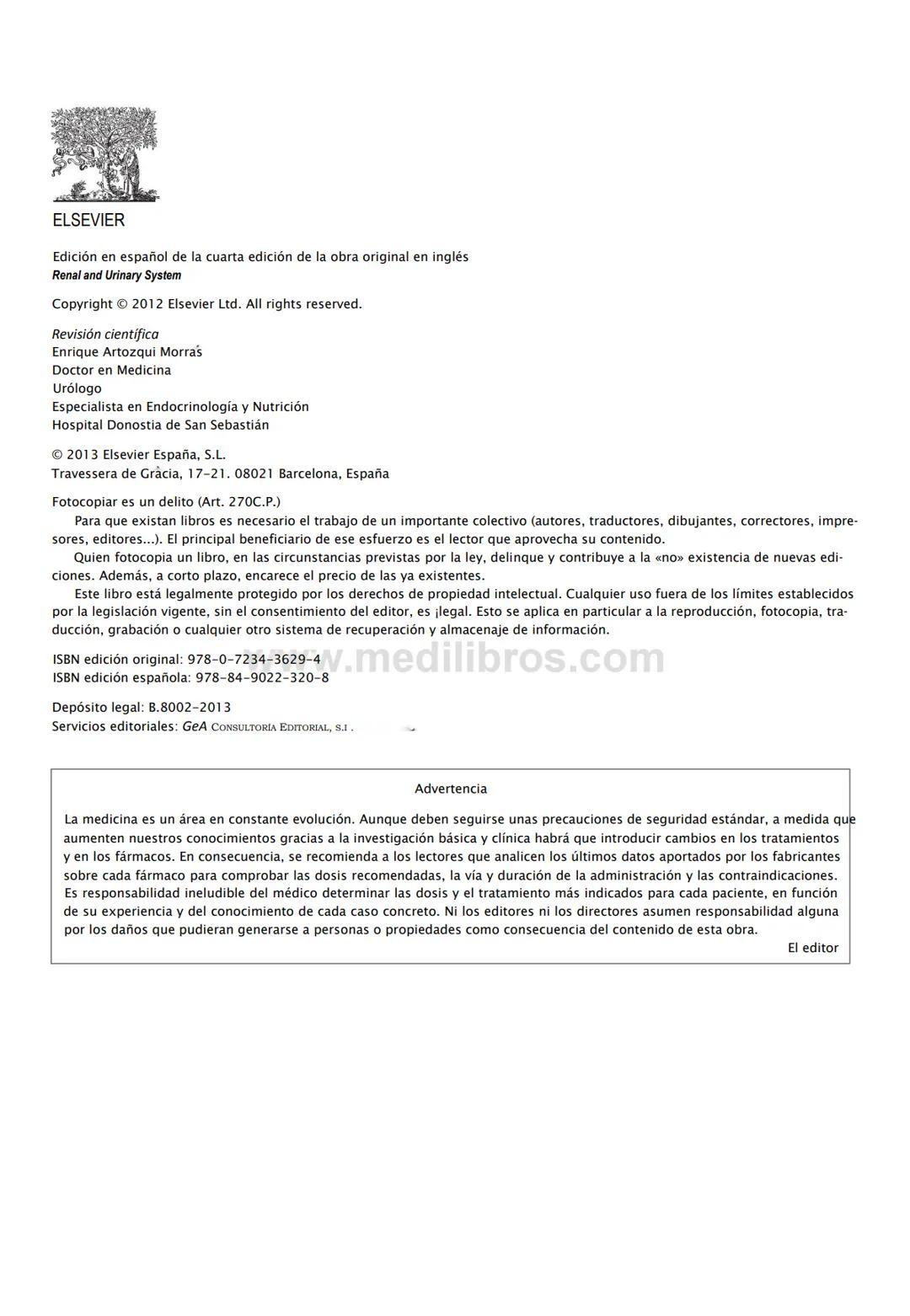 CIENCIAS BÁSICAS
4ª edición
CURSOS CRASH
Editor de la colección Dan Horton-Szar
Asesor académico: Kevin Harris
Lo esencial en
Sistema renal