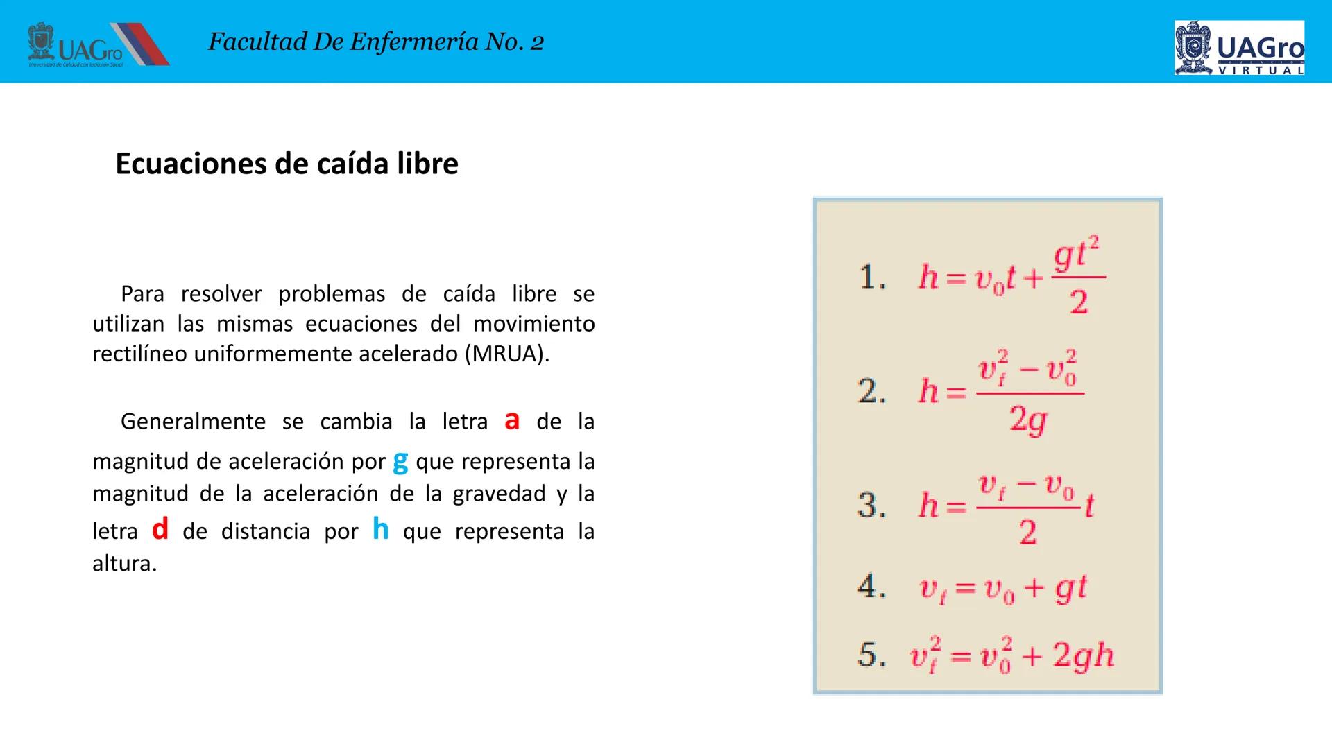 UAGro
Facultad De Enfermería No. 2
Universidad de Calidad con Inclusión Social
4. CINEMATICA
4.1. Introducción.
4.2. Definición de cinemátic