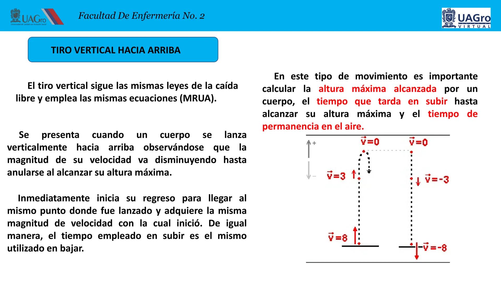 UAGro
Facultad De Enfermería No. 2
Universidad de Calidad con Inclusión Social
4. CINEMATICA
4.1. Introducción.
4.2. Definición de cinemátic