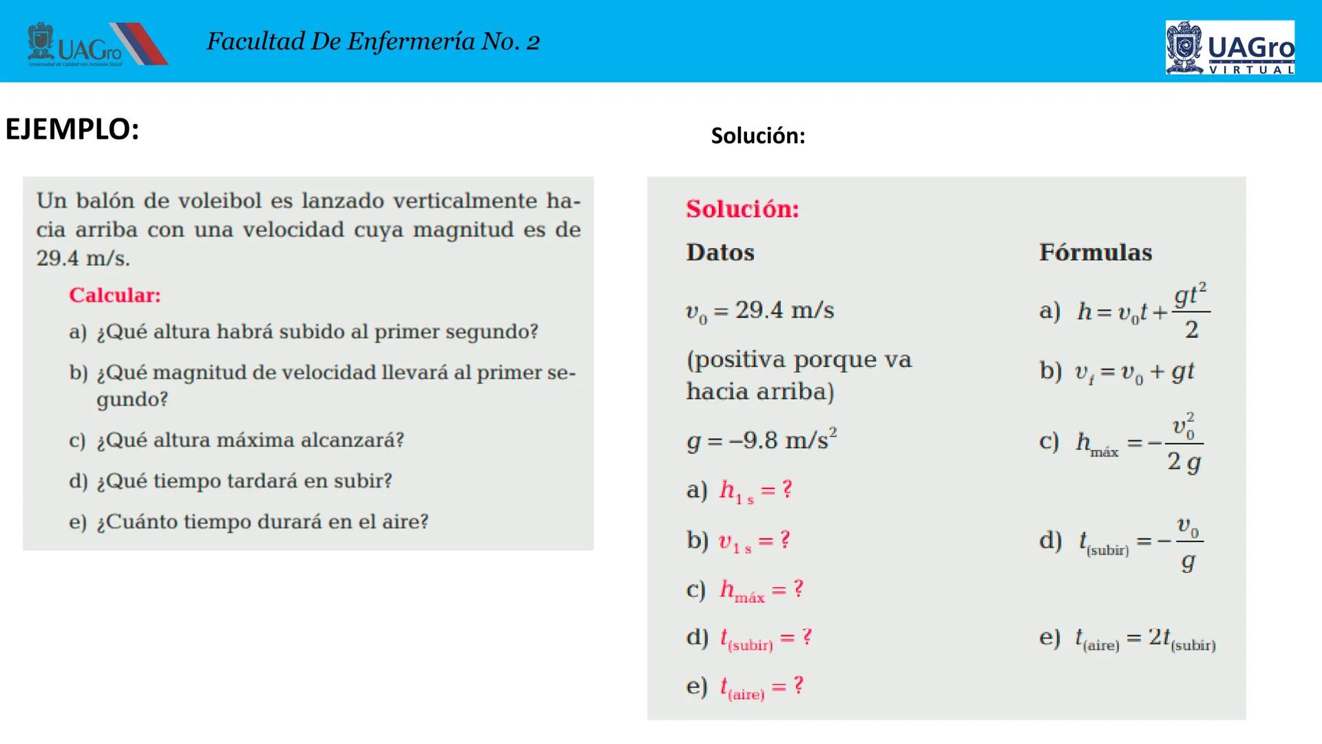 UAGro
Facultad De Enfermería No. 2
Universidad de Calidad con Inclusión Social
4. CINEMATICA
4.1. Introducción.
4.2. Definición de cinemátic
