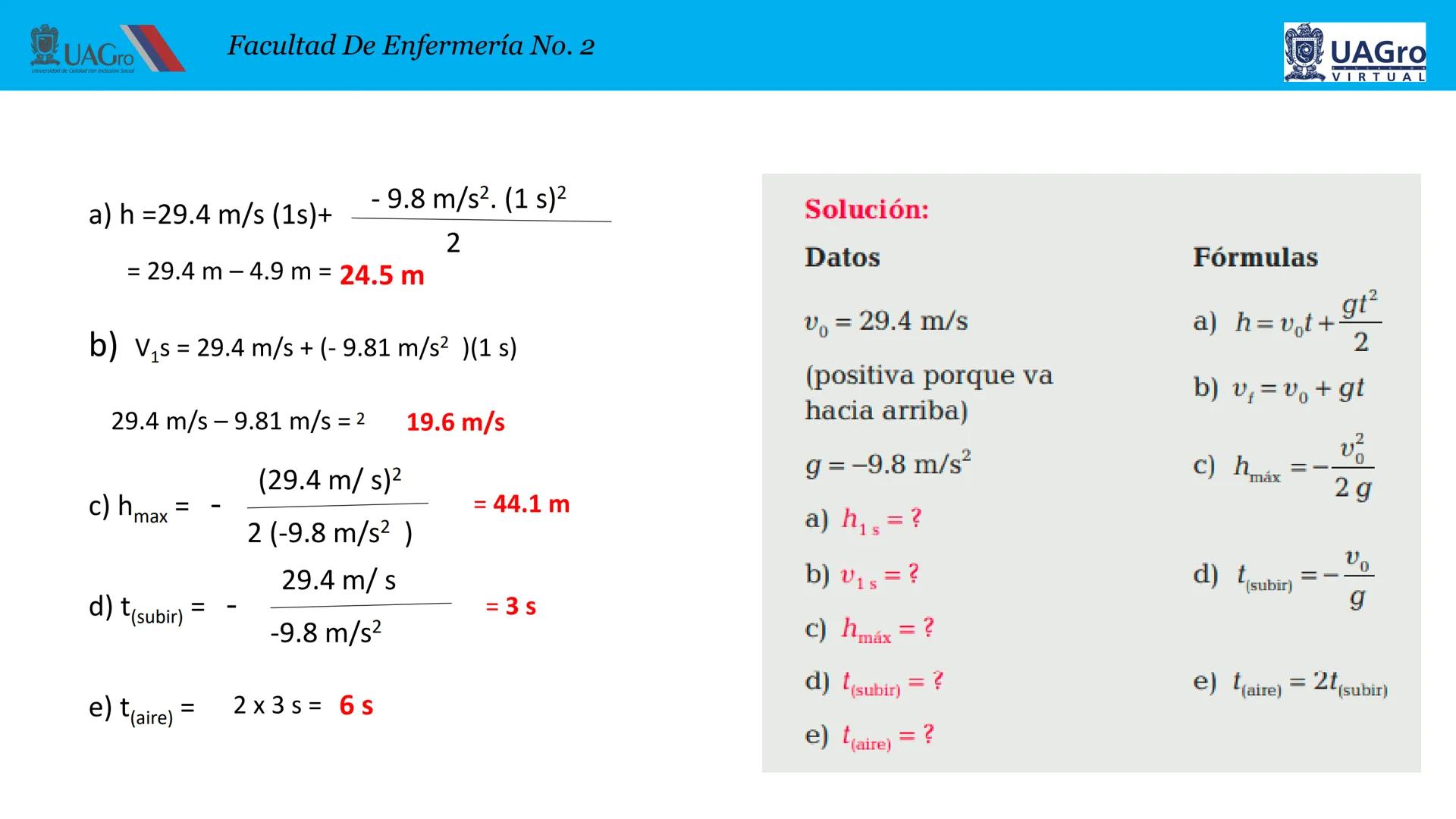 UAGro
Facultad De Enfermería No. 2
Universidad de Calidad con Inclusión Social
4. CINEMATICA
4.1. Introducción.
4.2. Definición de cinemátic