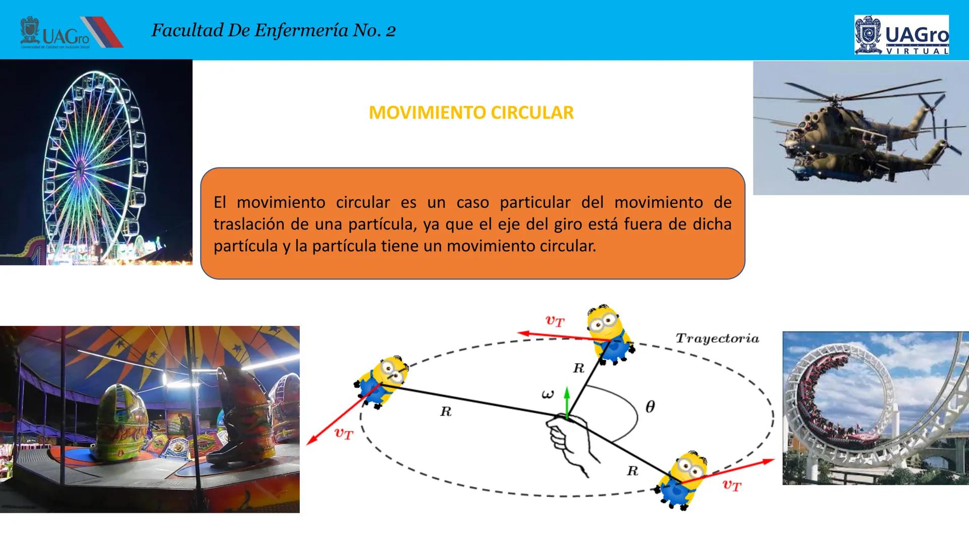 UAGro
Facultad De Enfermería No. 2
Universidad de Calidad con Inclusión Social
4. CINEMATICA
4.1. Introducción.
4.2. Definición de cinemátic