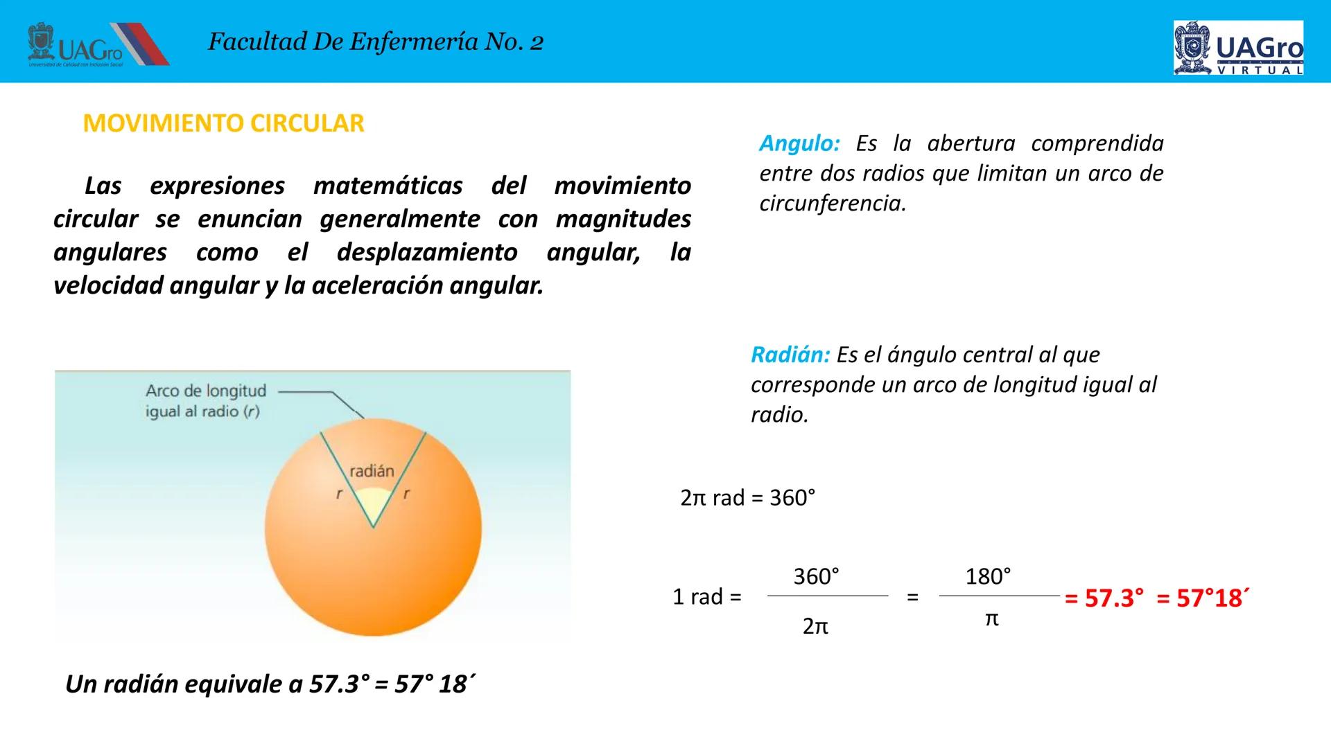 UAGro
Facultad De Enfermería No. 2
Universidad de Calidad con Inclusión Social
4. CINEMATICA
4.1. Introducción.
4.2. Definición de cinemátic