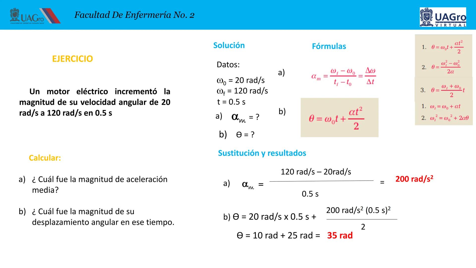 UAGro
Facultad De Enfermería No. 2
Universidad de Calidad con Inclusión Social
4. CINEMATICA
4.1. Introducción.
4.2. Definición de cinemátic