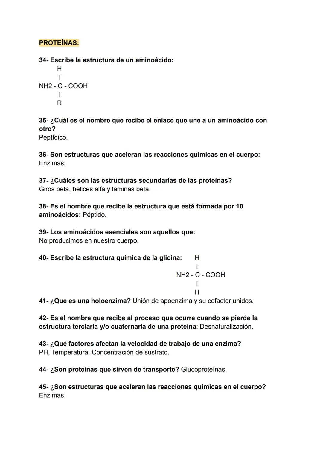 GUÍA PARA ORDINARIO DE
FUNDAMENTOS DE BIOQUÍMICA
ÁTOMOS:
1- Un enlace covalente es aquel en donde....
Se comparten pares de electrones, se t