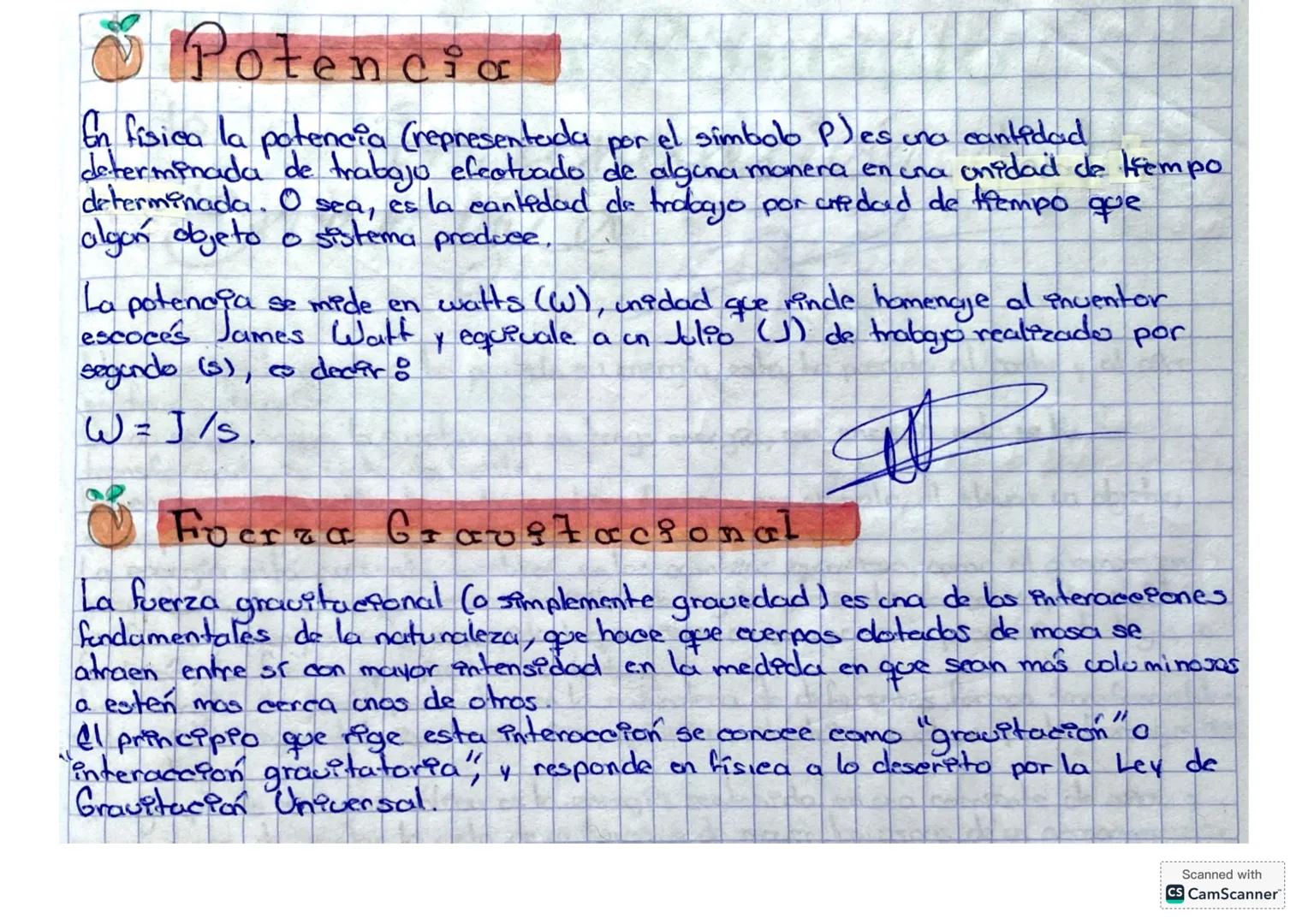 ## Investigación de física: Energía cinética, energía potencial,
Trabajo, potencia y fuerza gravitacional.
## Energía Cinética
En el campo