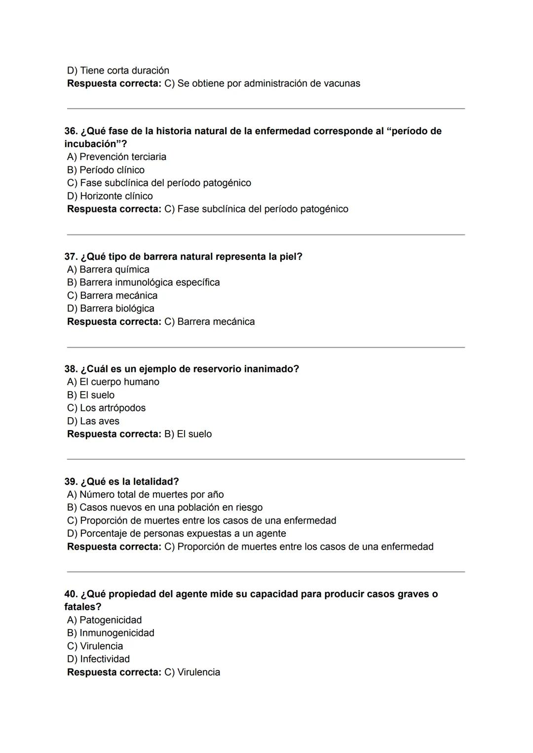 1. ¿Quién es considerado el padre de la epidemiología moderna?
A) William Farr
B) Louis Pasteur
C) John Snow
D) Richard Doll
Respuesta corre