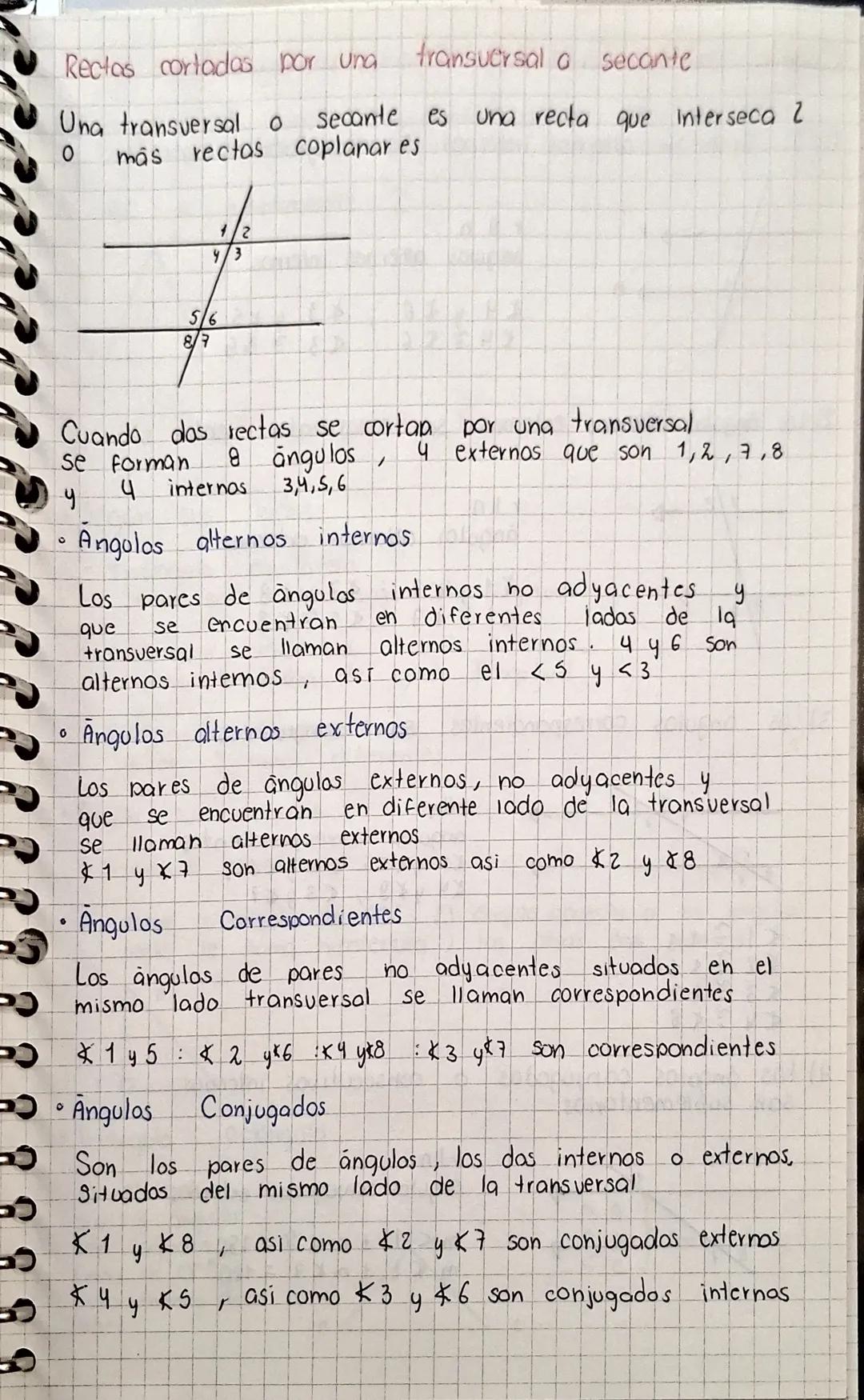 Clasificación de los ángulos de acuerdo a sus medidas
• Ángulo agudo
mide más de 0° pero menos de 90°
A
• Ángulo recto
mide 90°
A
B
C
∠B =
