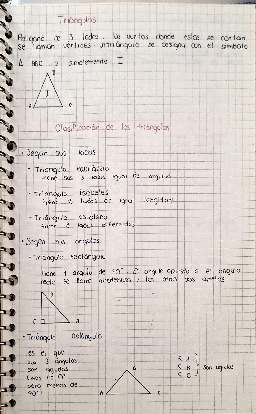 Clasificación de los ángulos de acuerdo a sus medidas
• Ángulo agudo
mide más de 0° pero menos de 90°
A
• Ángulo recto
mide 90°
A
B
C
∠B =