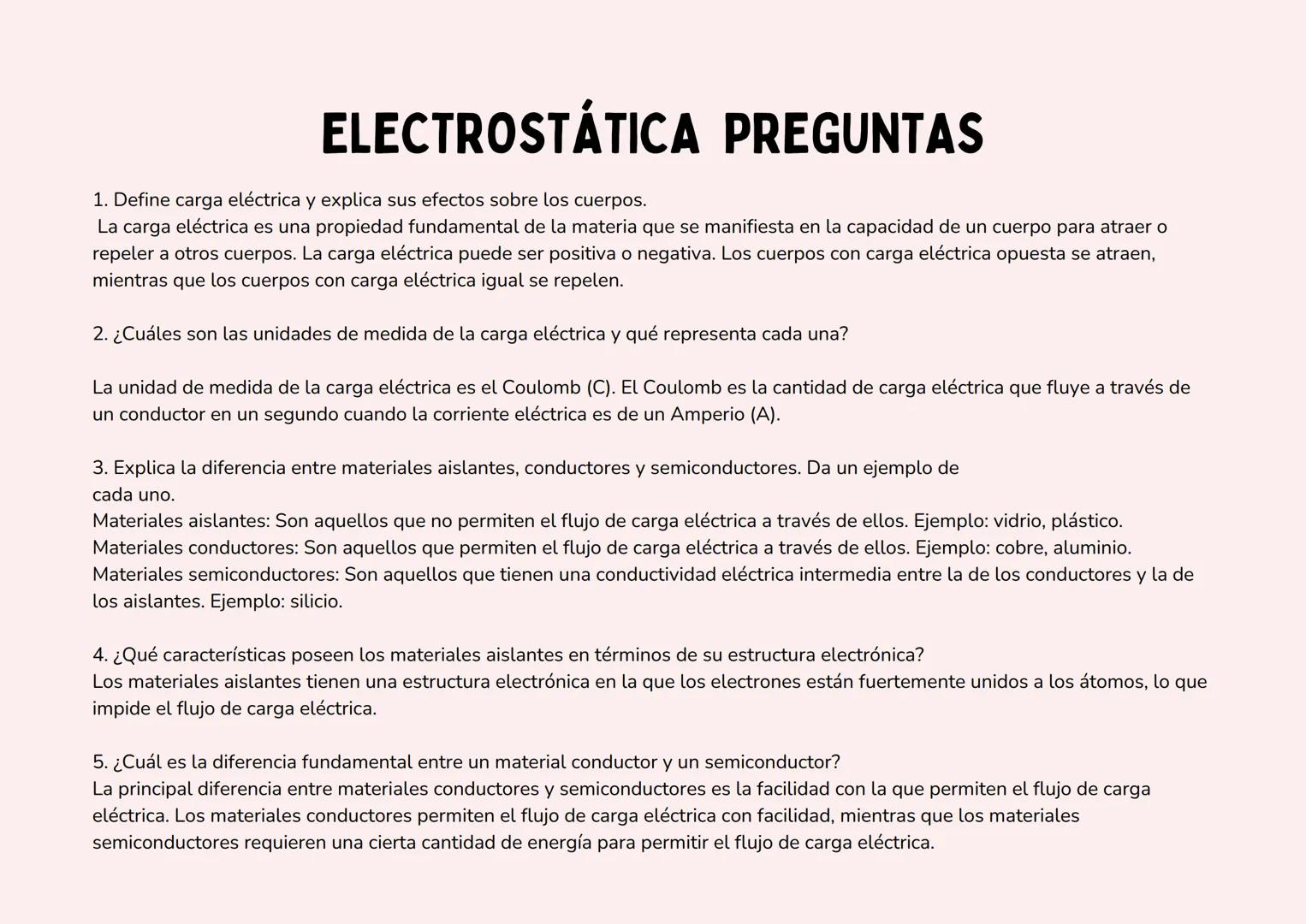 CARGA ELÉCTRICA
Se representa por la letra que y su
sistema internacional es el coulomb "C".
El coulomb es equivalente a 6.25×10<sup>18</sup