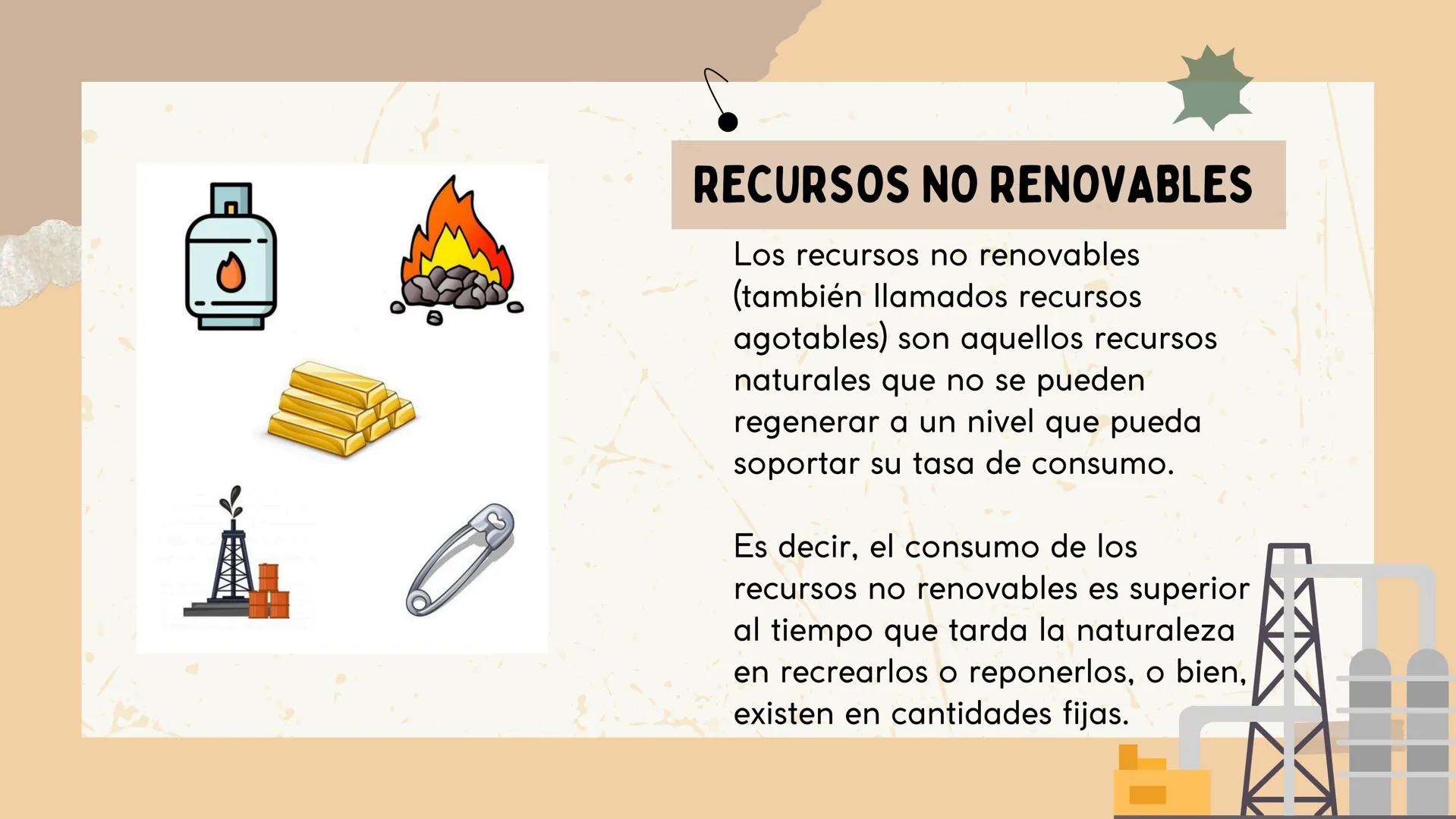 RECURSOS
RENOVABLES Y NO
RENOVABLES
EQUIPO:ELI, KARLA, HANNIA, Y BREANELY RECURSOS RENOVABLES
Los recursos renovables son
aquellos recursos