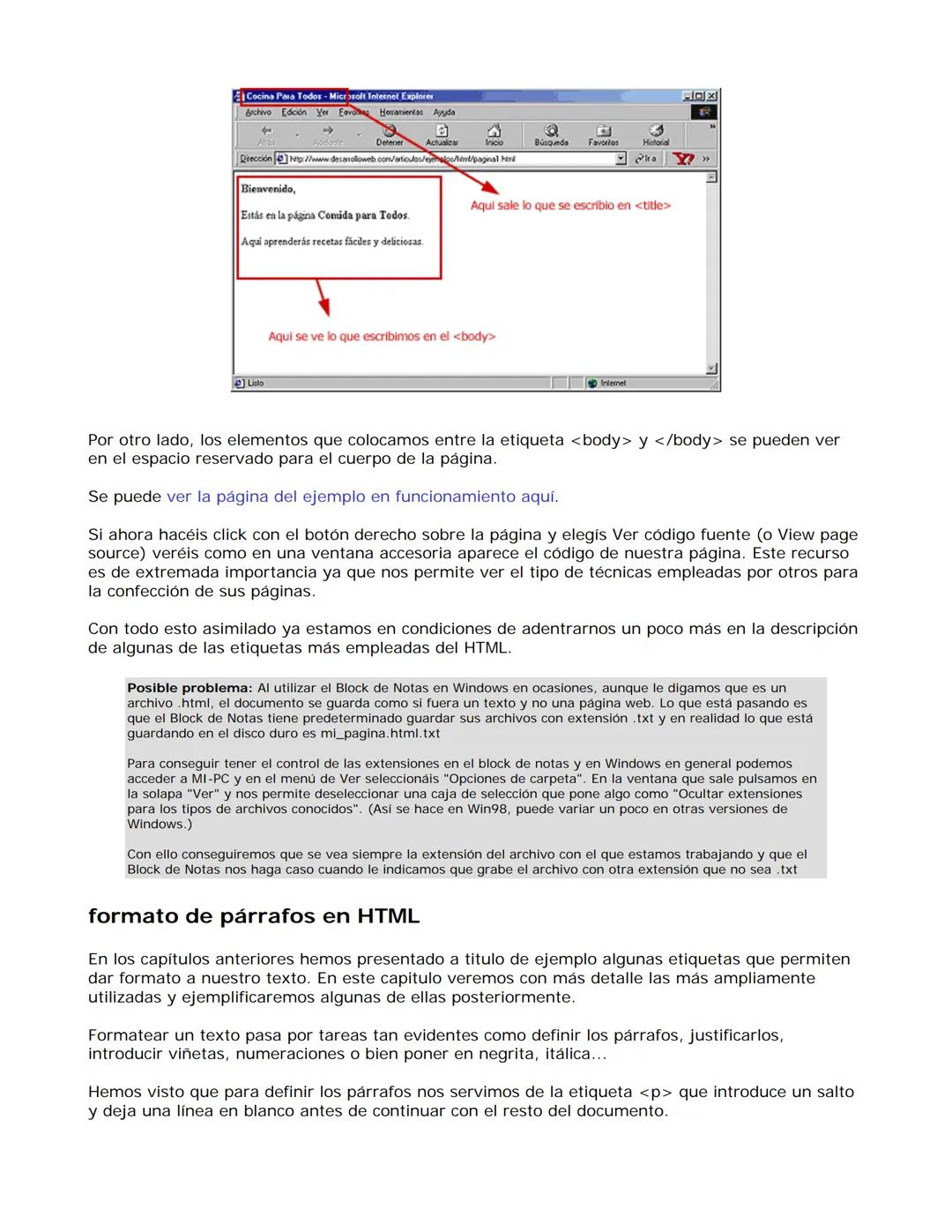 # Manual de HTML
HTML es el lenguaje utilizado como base para crear las páginas web. En este manual explicamos en profundidad como utilizar