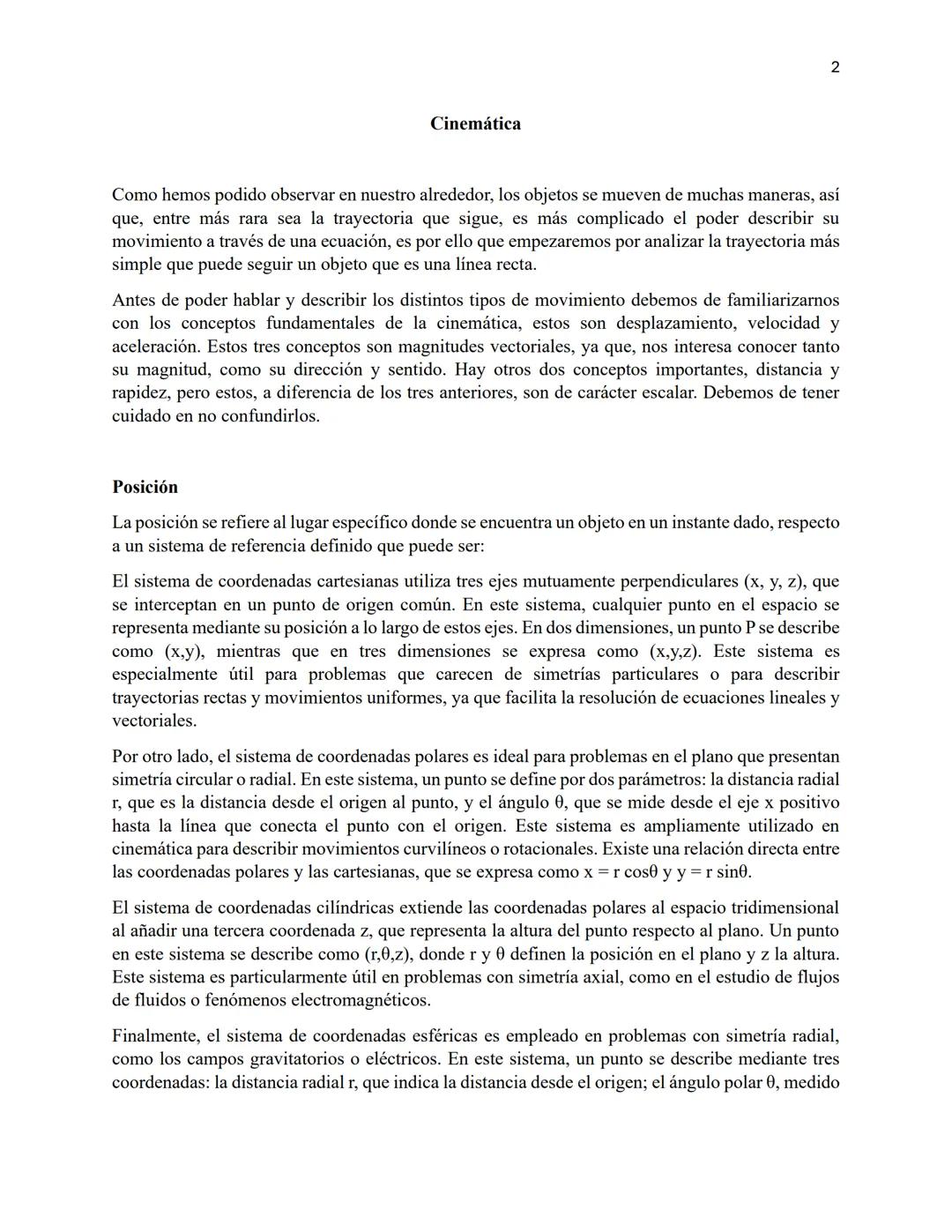 Conceptos Básicos de Cinemática
Uribe Gonzalez Juan Pablo
Universidad de Guadalajara
Centro Universitario de Ciencias Exactas e Ingenierías