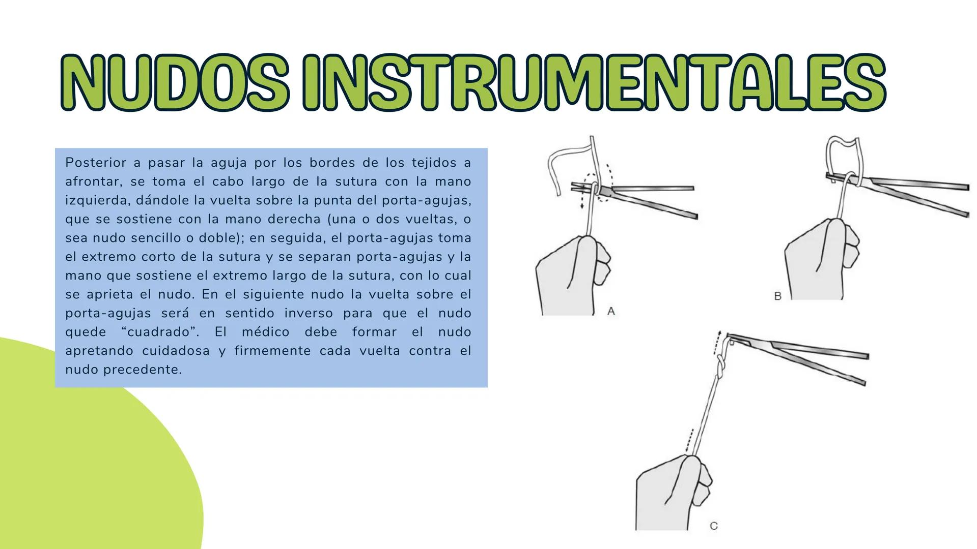 # TÉCNICAS QUIRÚRGICAS
# PUNTOS DE SUTURA
MARÍA FERNANDA LANDEROS RODRÍGUEZ # NORMA OFICIAL MEXICANA
# NOM-067-SSA1-1993
ESTABLECE LAS ES