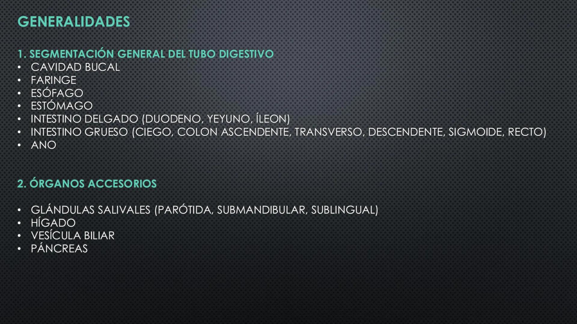 SISTEMA DIGESTIVO
PHYSIOLOGY OF HEAD AND NECK
Brain
Facial artery
Facial vein
Masseter
Facial vein
Parotid gland
Parotid gland
Mandibular ne