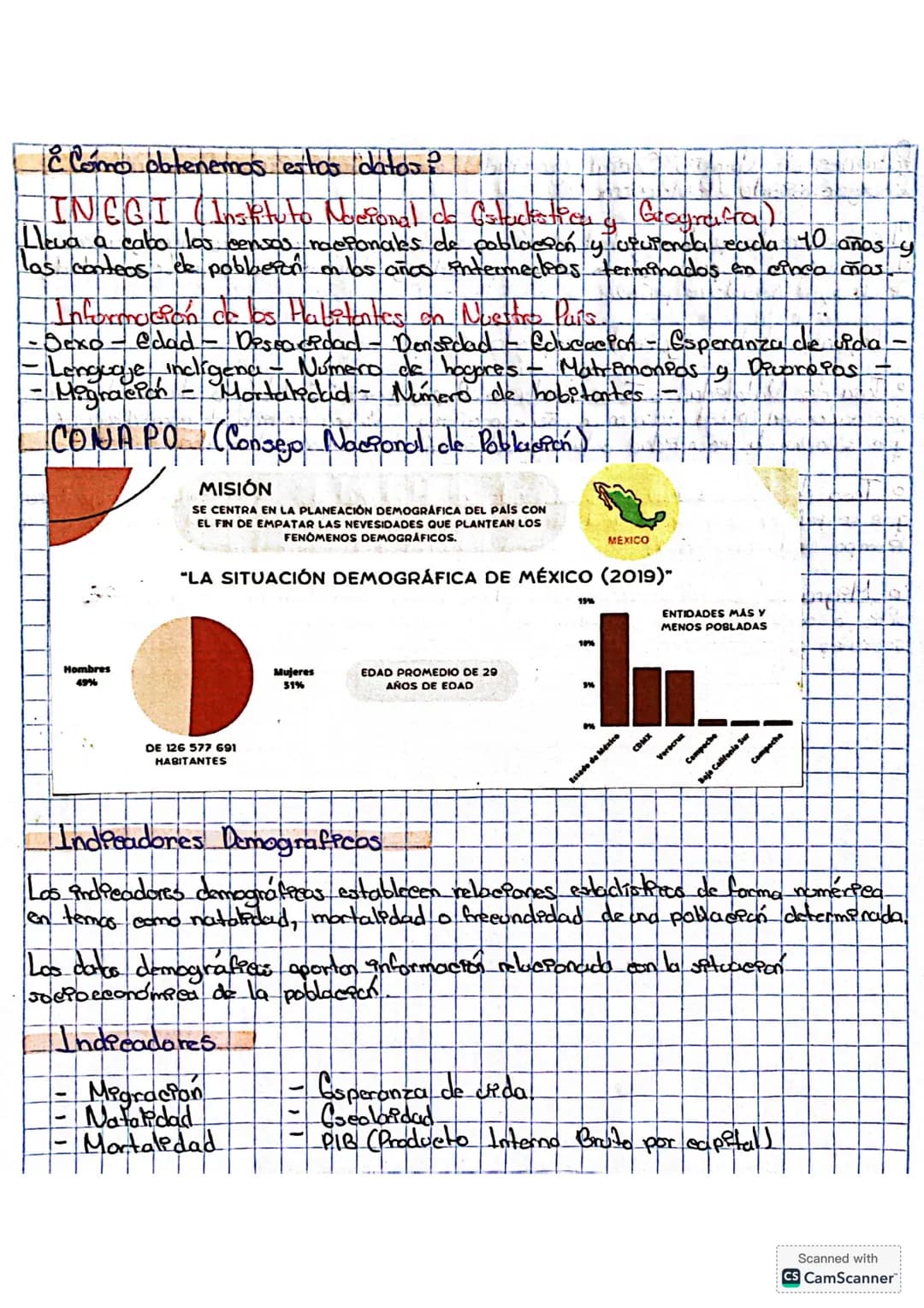 # Tema 2: DEMOGRAFÍA
¿Qué es?
La demografía se encarga de estudiar el volumen, el crecimiento y las características de un grupo de població