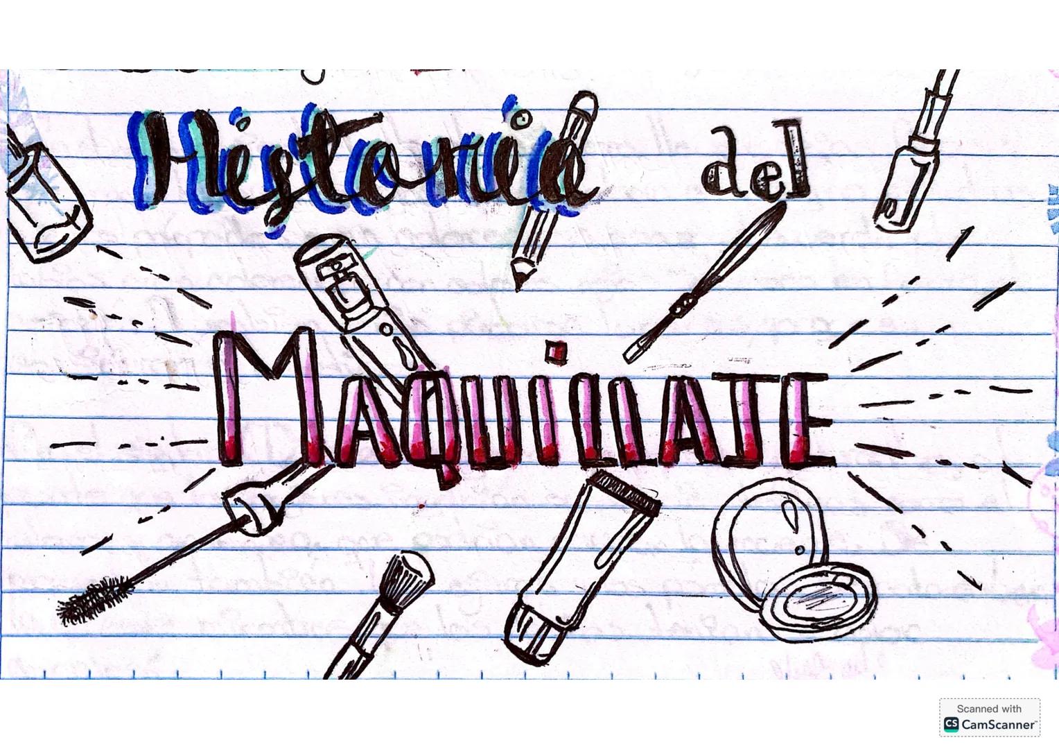 # Historia del Maquillaje La historia del maquillaje es milenaria y los
principales registros de su utilización se remontan
a los antiguos i
