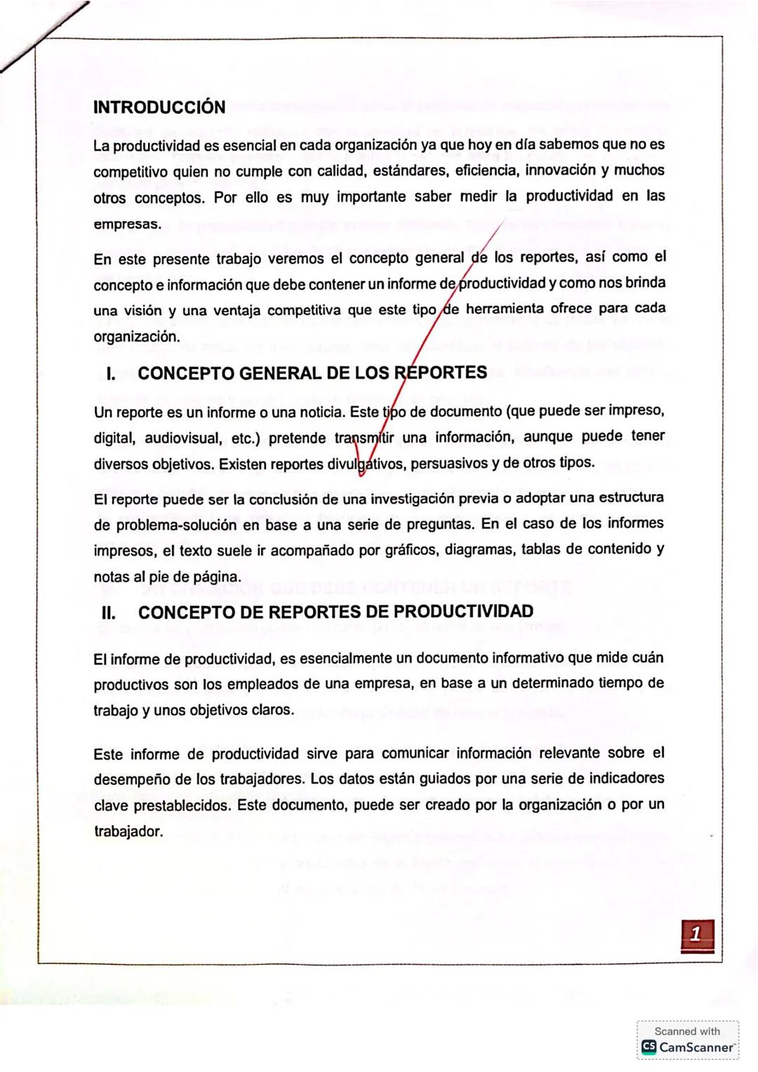 # ÍNDICE
INTRODUCCION....................................................................1
I. CONCEPTO GENERAL DE LOS REPORTES............