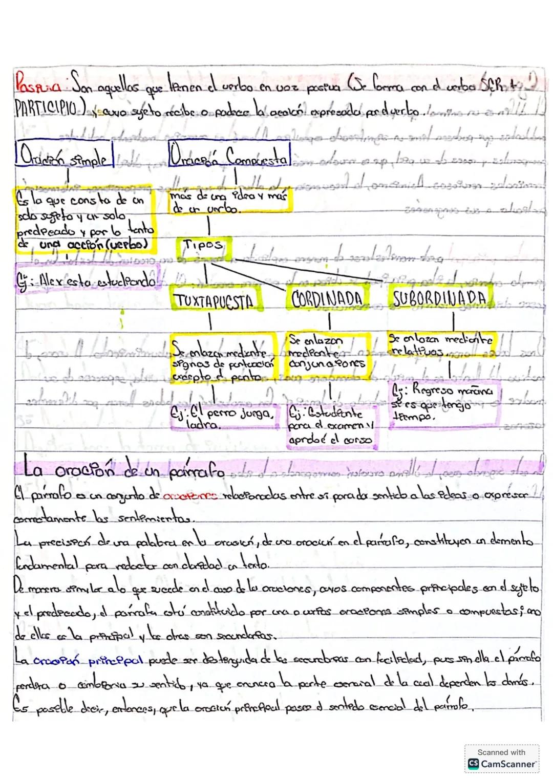 --- OCR Start ---
(La Oración
Es el conjunto de palabras que se usan para transformar una idea o pensamiento
completo.
La educación, Les
suj