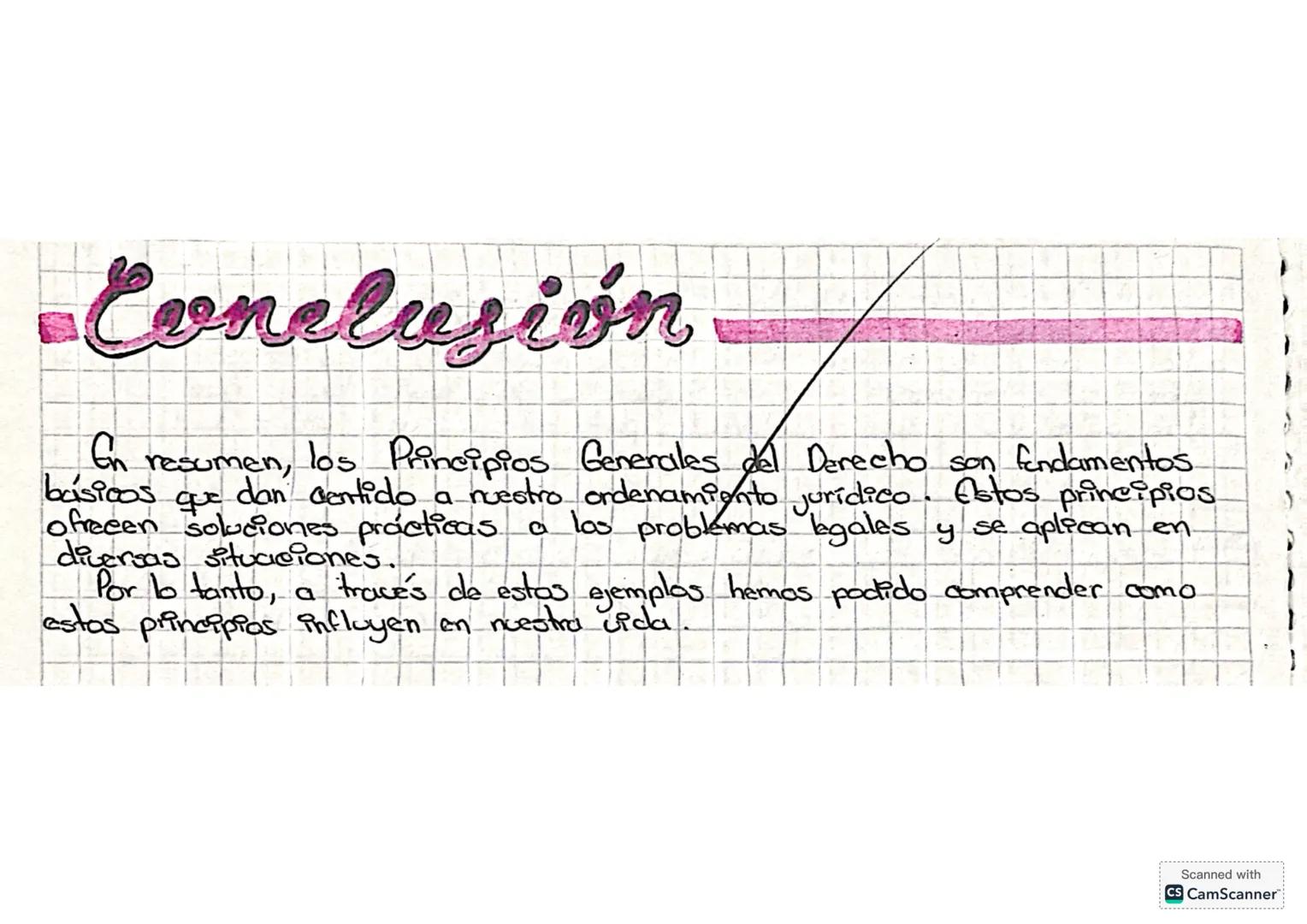 --- OCR Start ---
Principios Generaley del
DERECHO
Los Principios Generales del Derecho en materia Jurídica son una ideología
directiva, raz