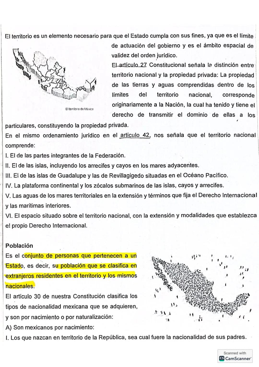 Tema: El Estado
Él estado es una entidad política soberana que tiene el poder y la autoridad para gobernar un
territorio determinado y su p
