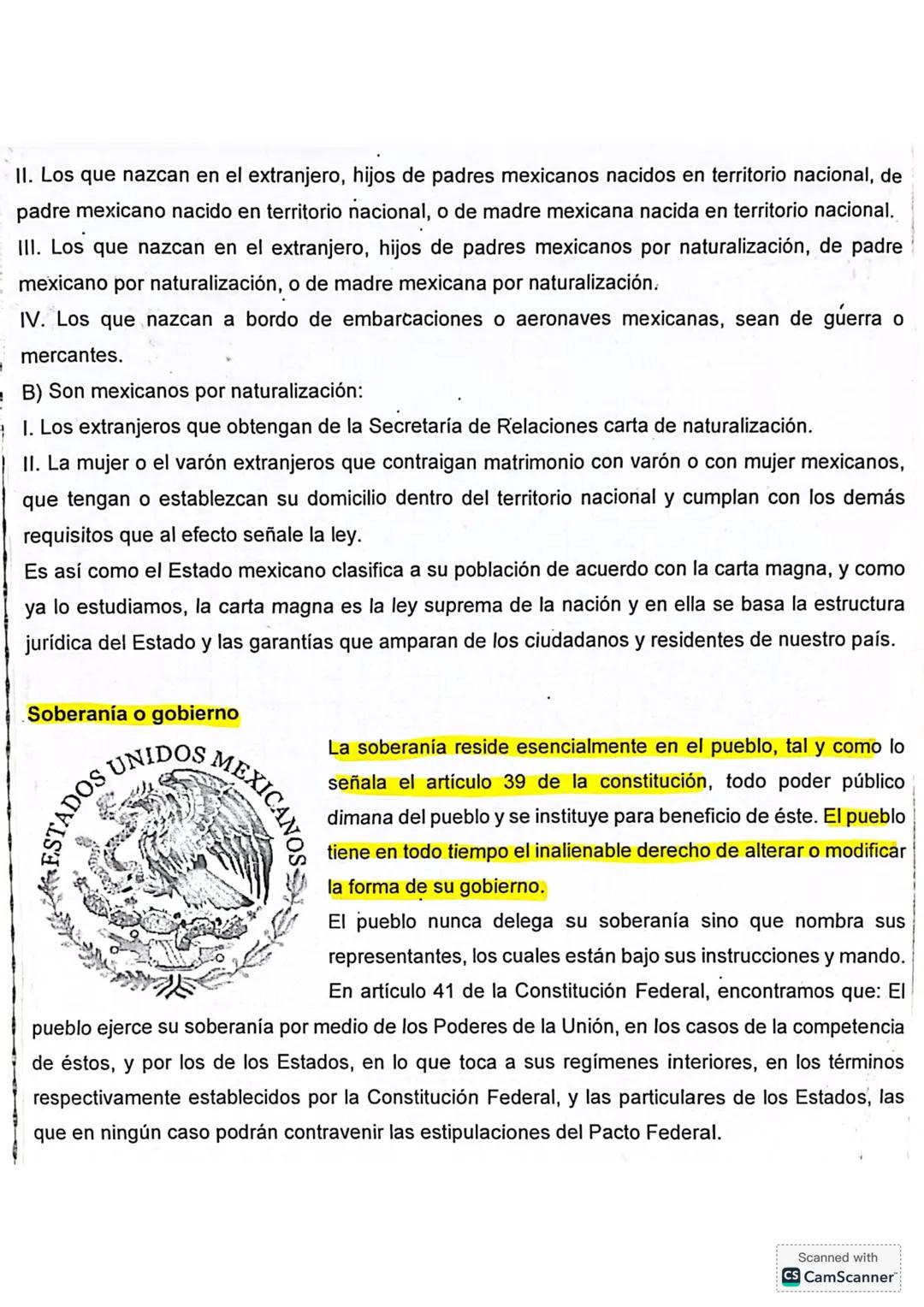 Tema: El Estado
Él estado es una entidad política soberana que tiene el poder y la autoridad para gobernar un
territorio determinado y su p
