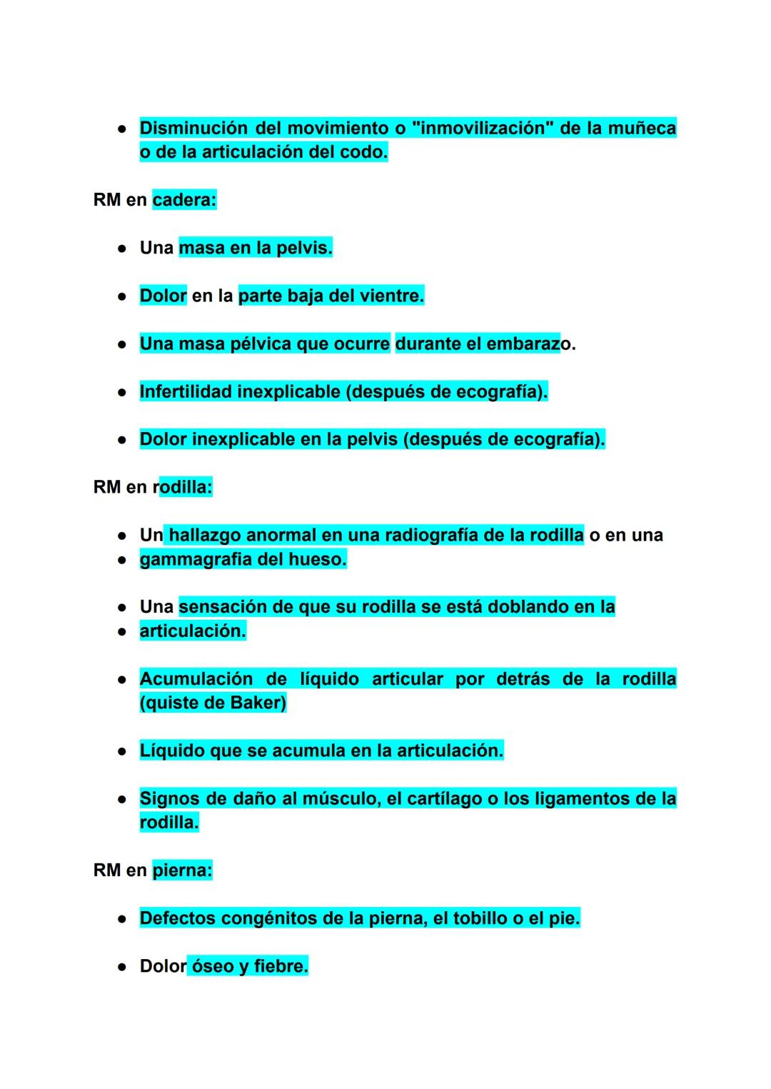 Tema 2: COLUMNA VERTEBRAL
2.1 -Radiografía de columna vertebral
Dolor en la espalda:
Congénitas/desarrollo:
• Meningocele
• Mielomeningocele