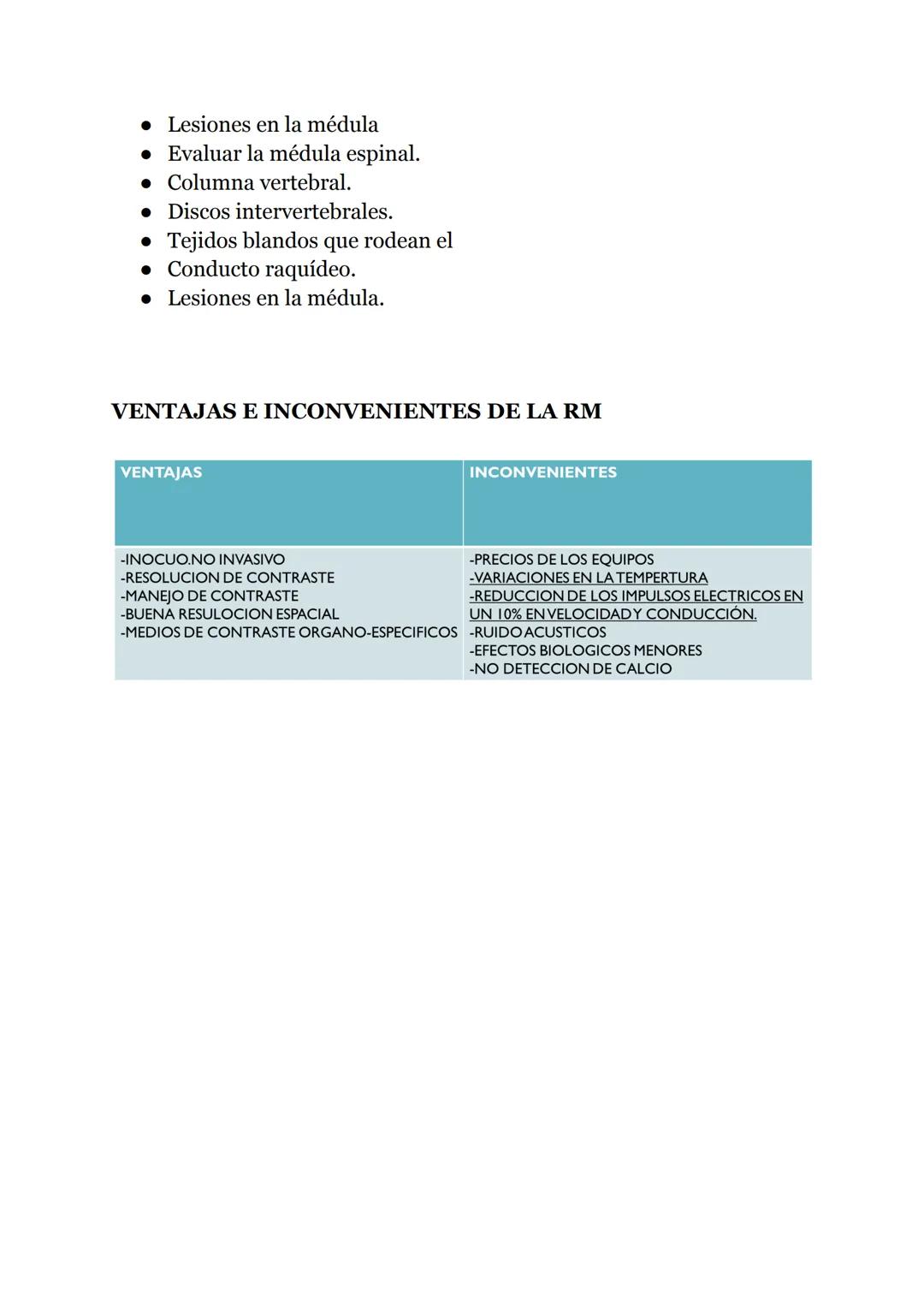 Tema 2: COLUMNA VERTEBRAL
2.1 -Radiografía de columna vertebral
Dolor en la espalda:
Congénitas/desarrollo:
• Meningocele
• Mielomeningocele